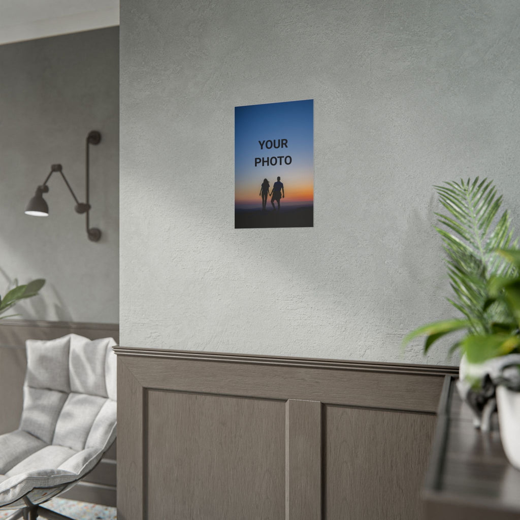 Custom Photo Poster — Rolled Print for Wall Art, Personalized Image