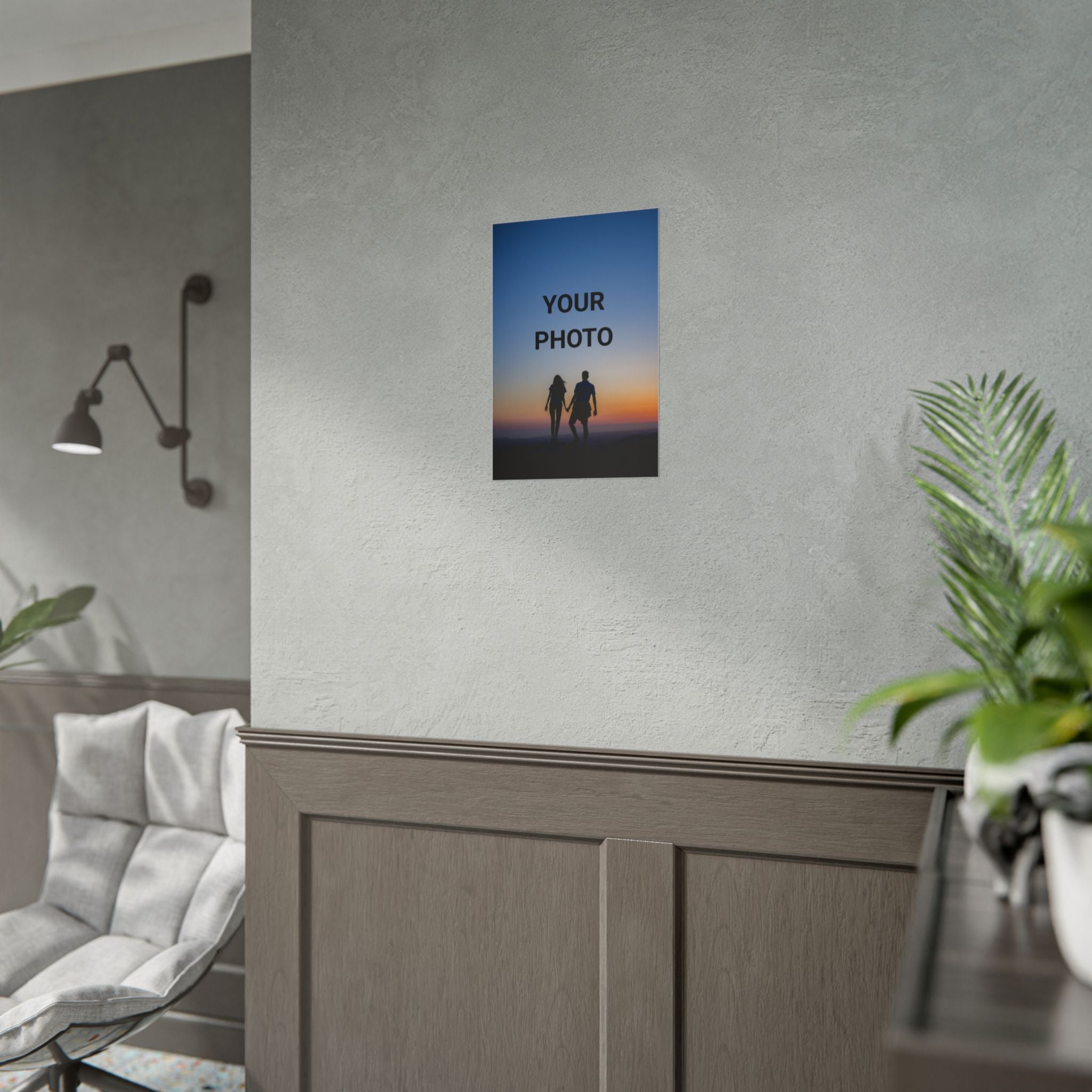Custom Photo Poster — Rolled Print for Wall Art, Personalized Image