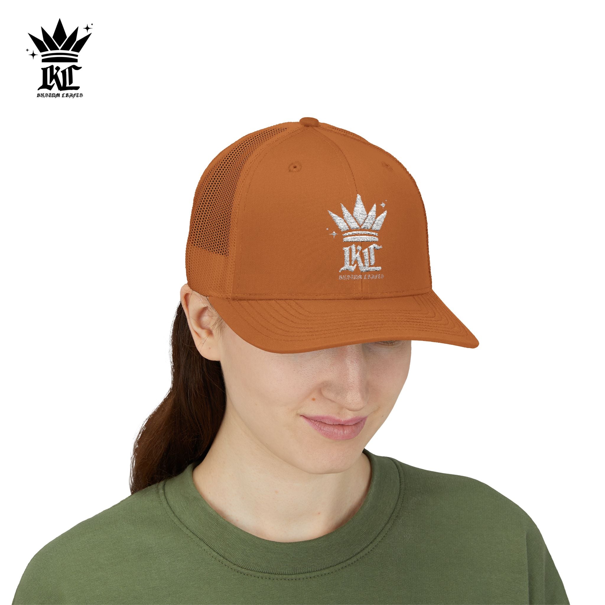 Personalized Logo Embroidered Trucker Cap
