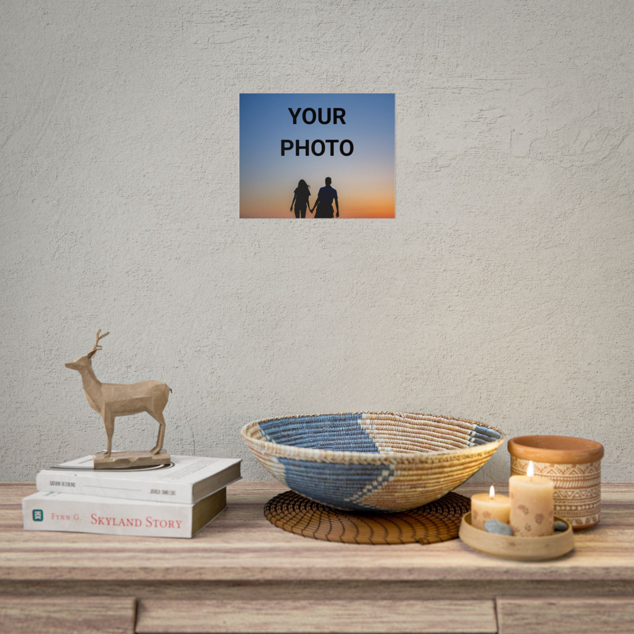 Custom Photo Poster — Rolled Print for Wall Art, Personalized Image
