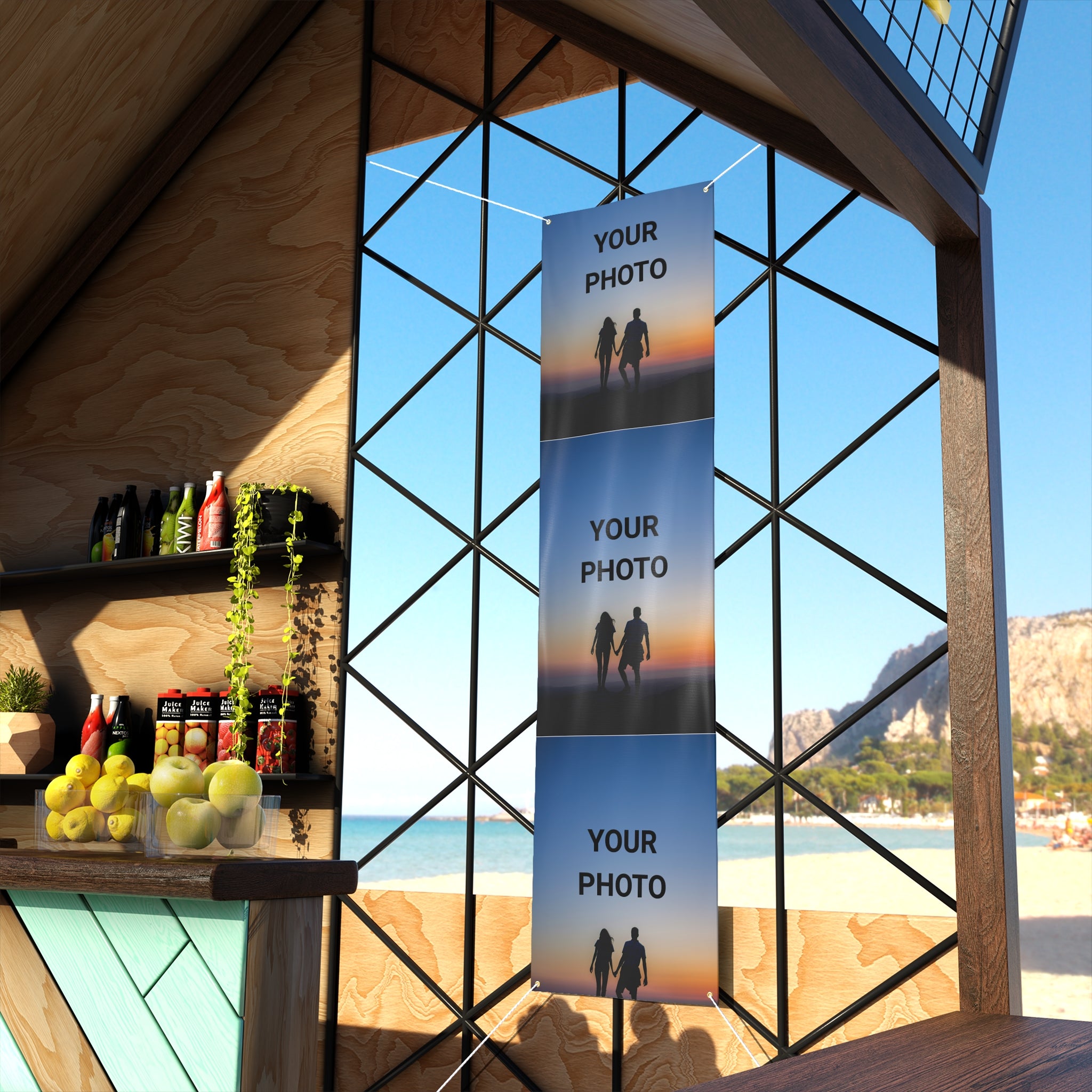 Custom Matte Banner — Personalized Outdoor/Indoor Vinyl Sign
