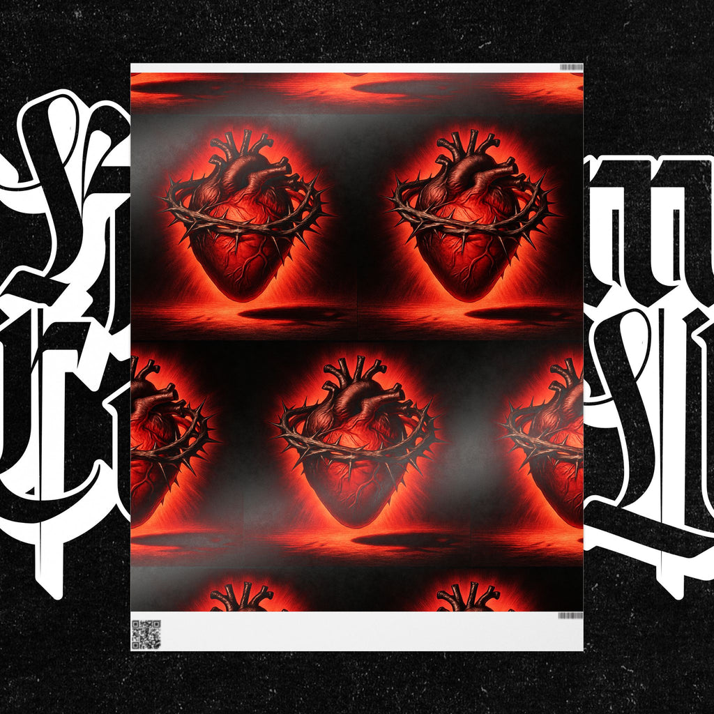 Sacred Heart - Wrapping Paper