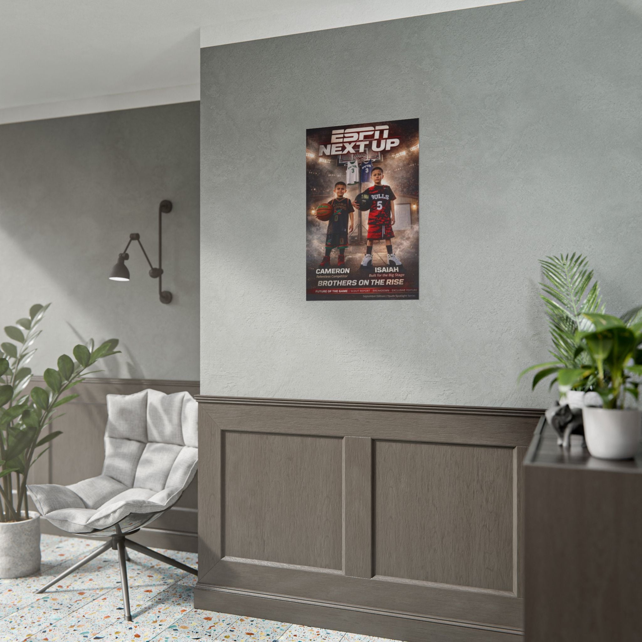 Chimyao Basketball (3) Rolled Poster — Sports Wall Art for Fans