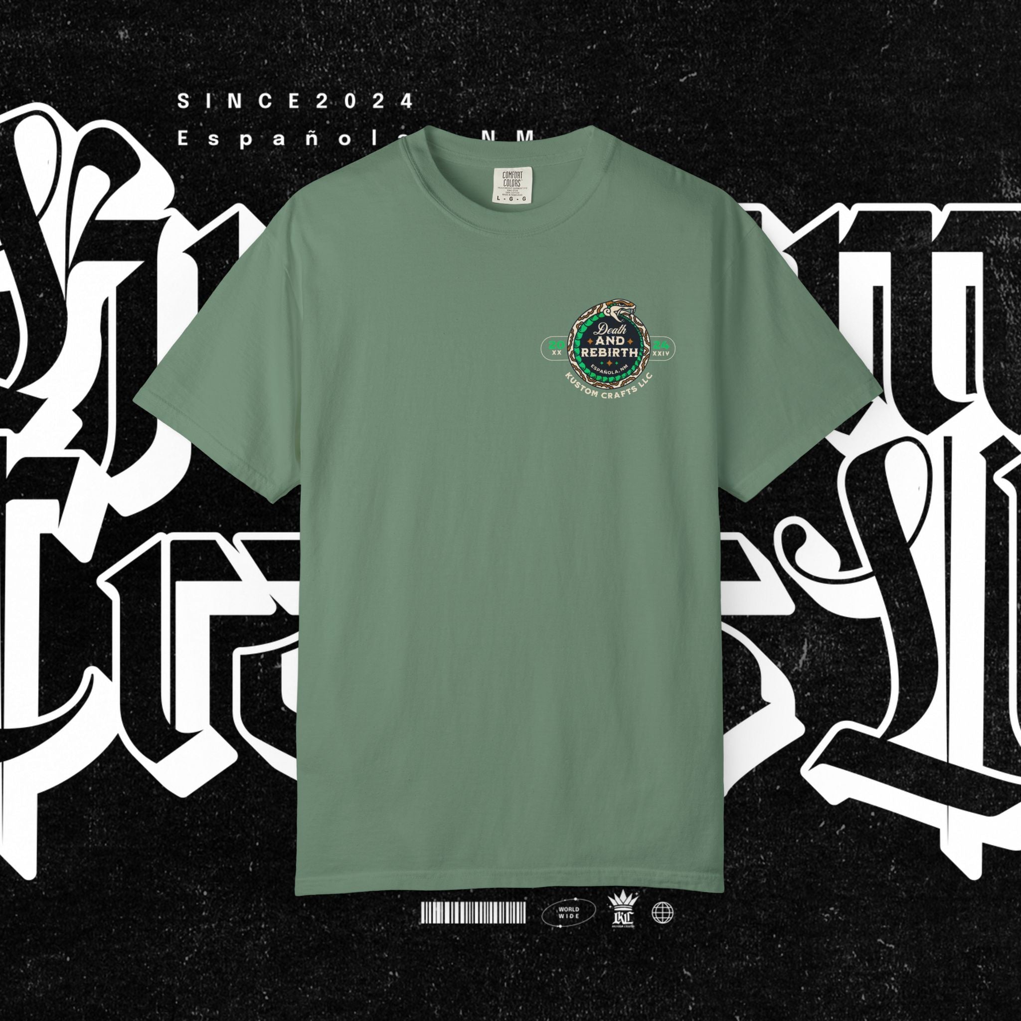 Death and Rebirth Snake Graphic Tee
