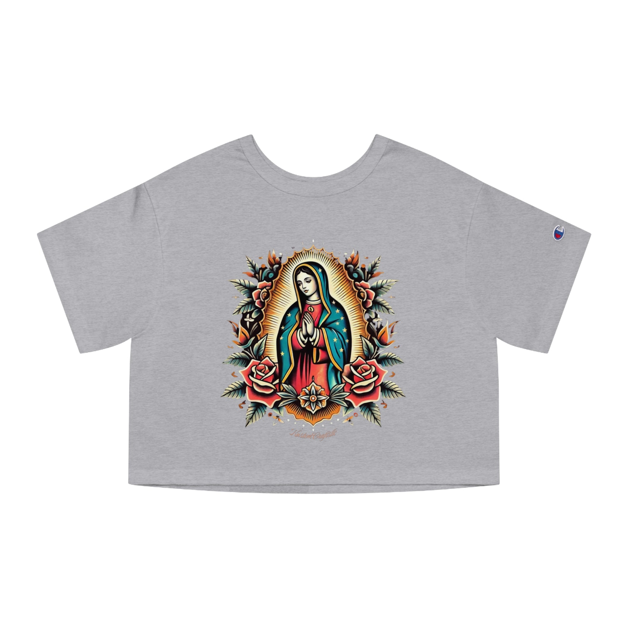 Virgen De Guadalupe - Cropped Tee