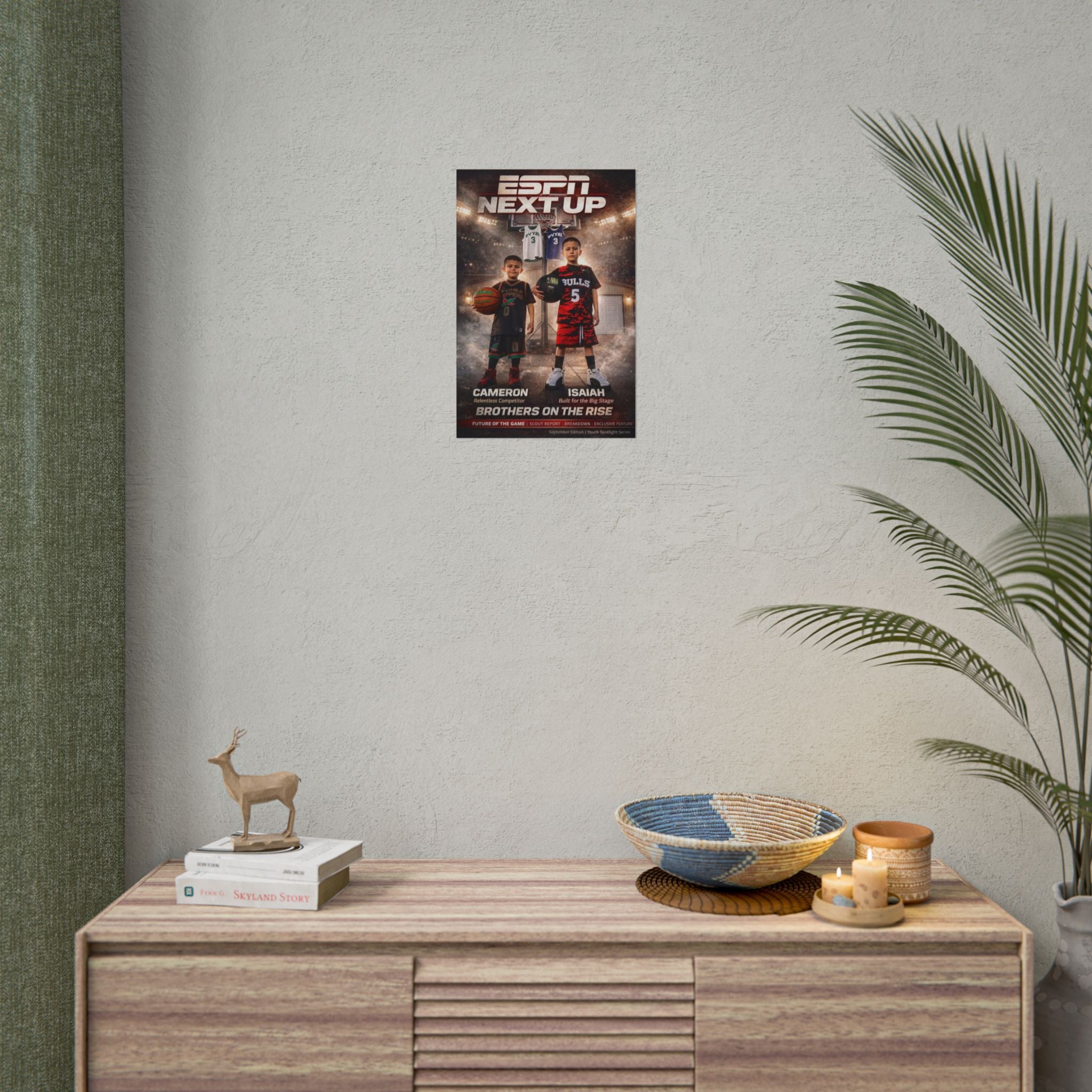 Chimyao Basketball (3) Rolled Poster — Sports Wall Art for Fans