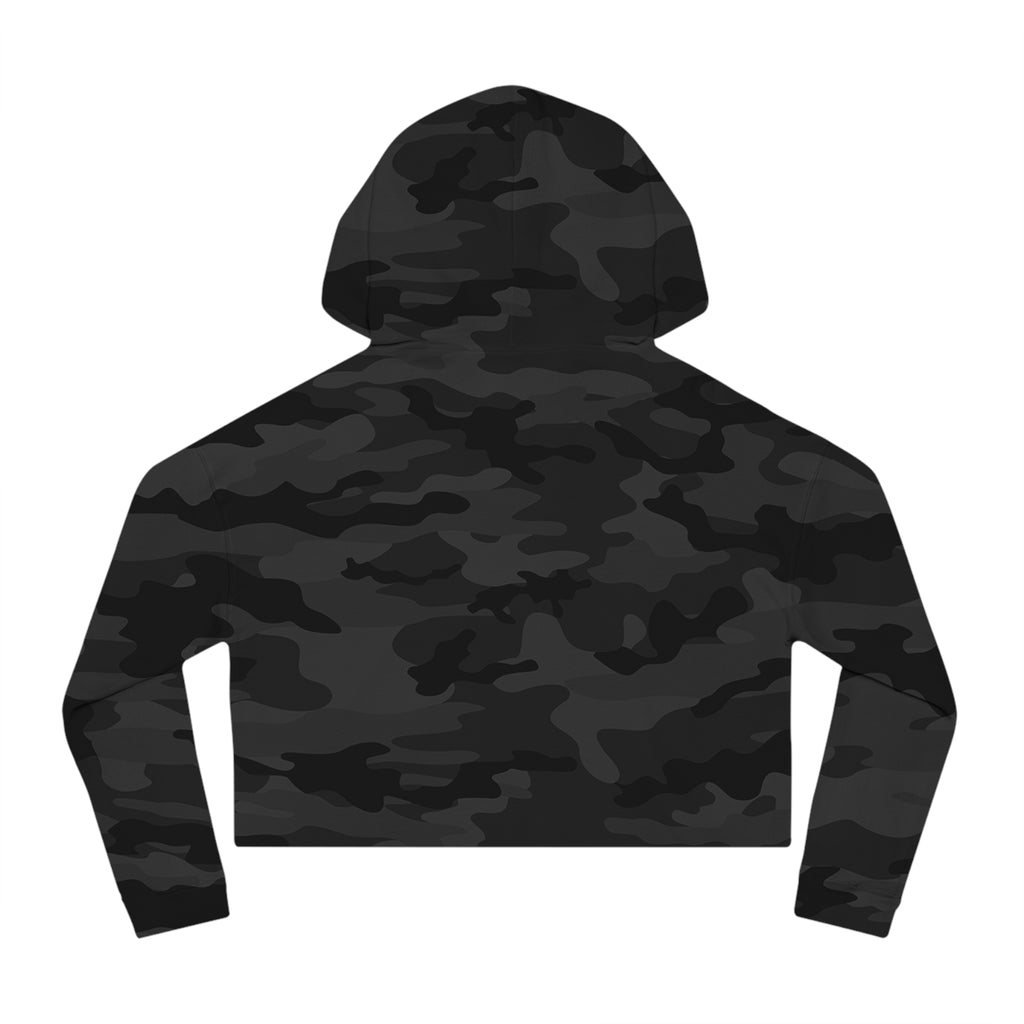 New Mexico Cropped Women's Hooded Sweatshirt