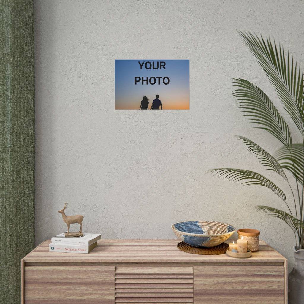 Custom Photo Poster — Rolled Print for Wall Art, Personalized Image