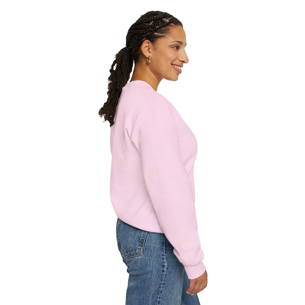 Hot Mama - Personalized Embroidery Crewneck Sweatshirt