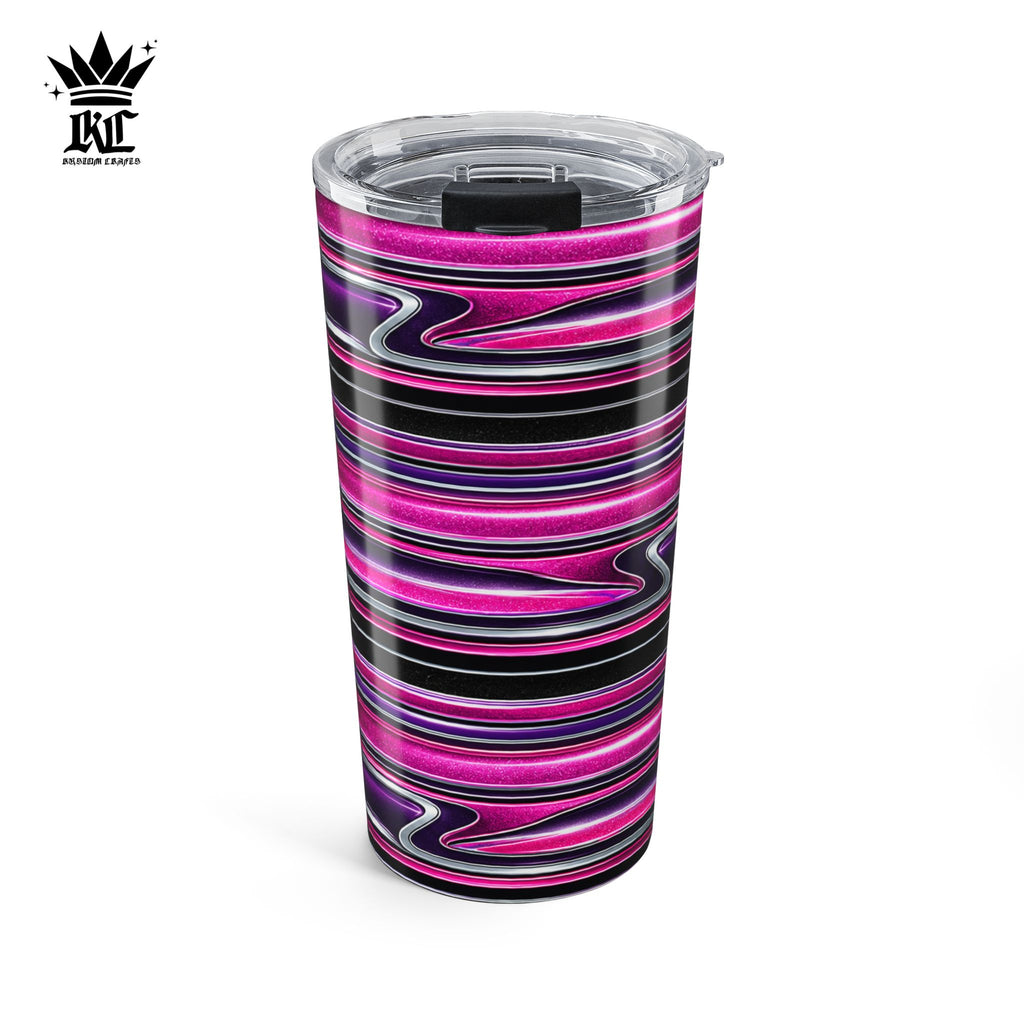 Pink Candy Paint Tumbler | 20oz Travel Cup