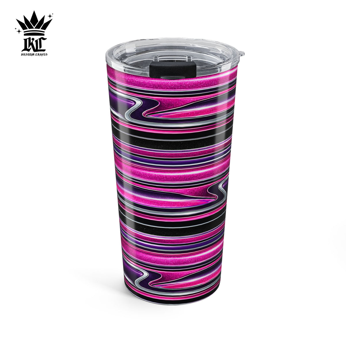 Pink Candy Paint Tumbler | 20oz Travel Cup