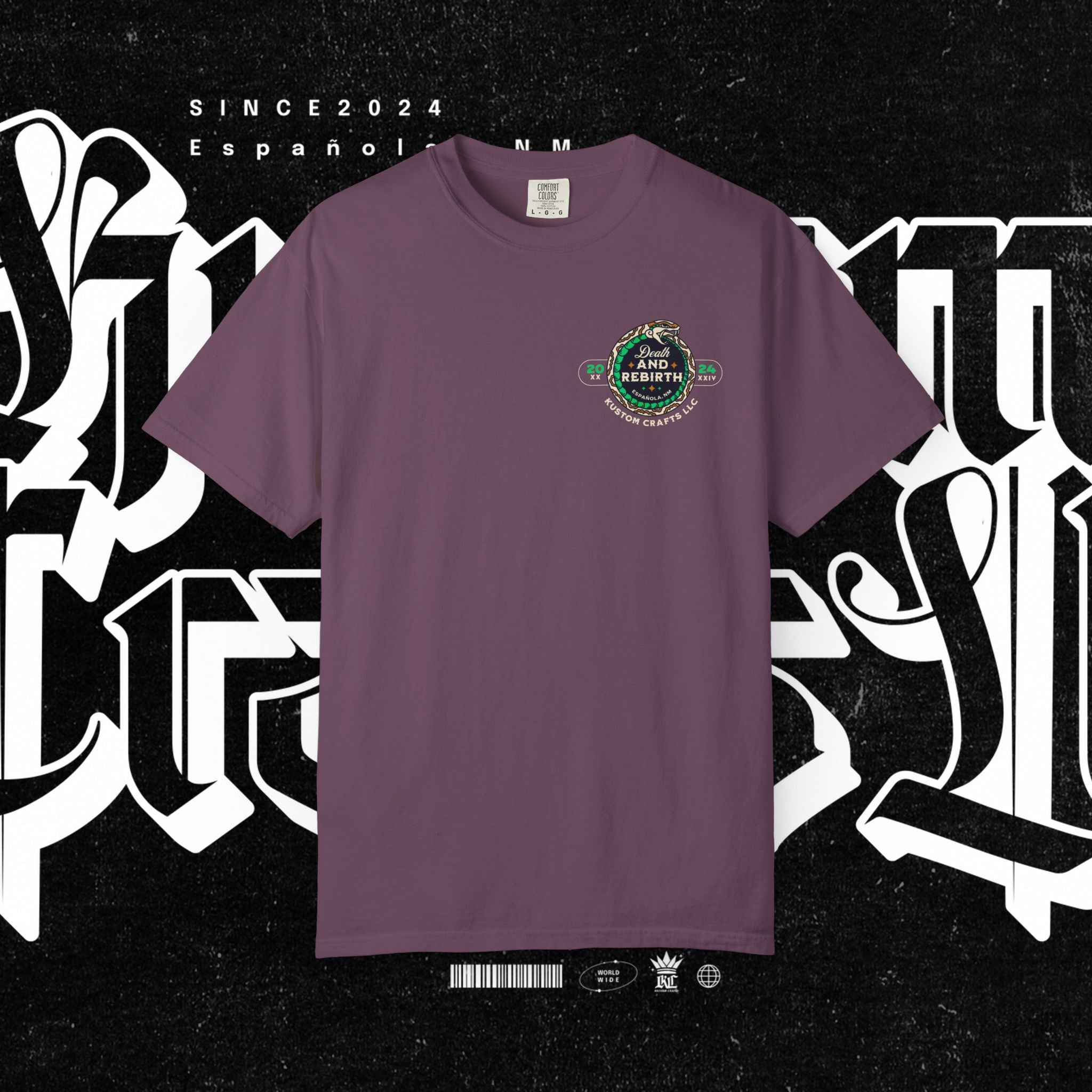 Death and Rebirth Snake Graphic Tee
