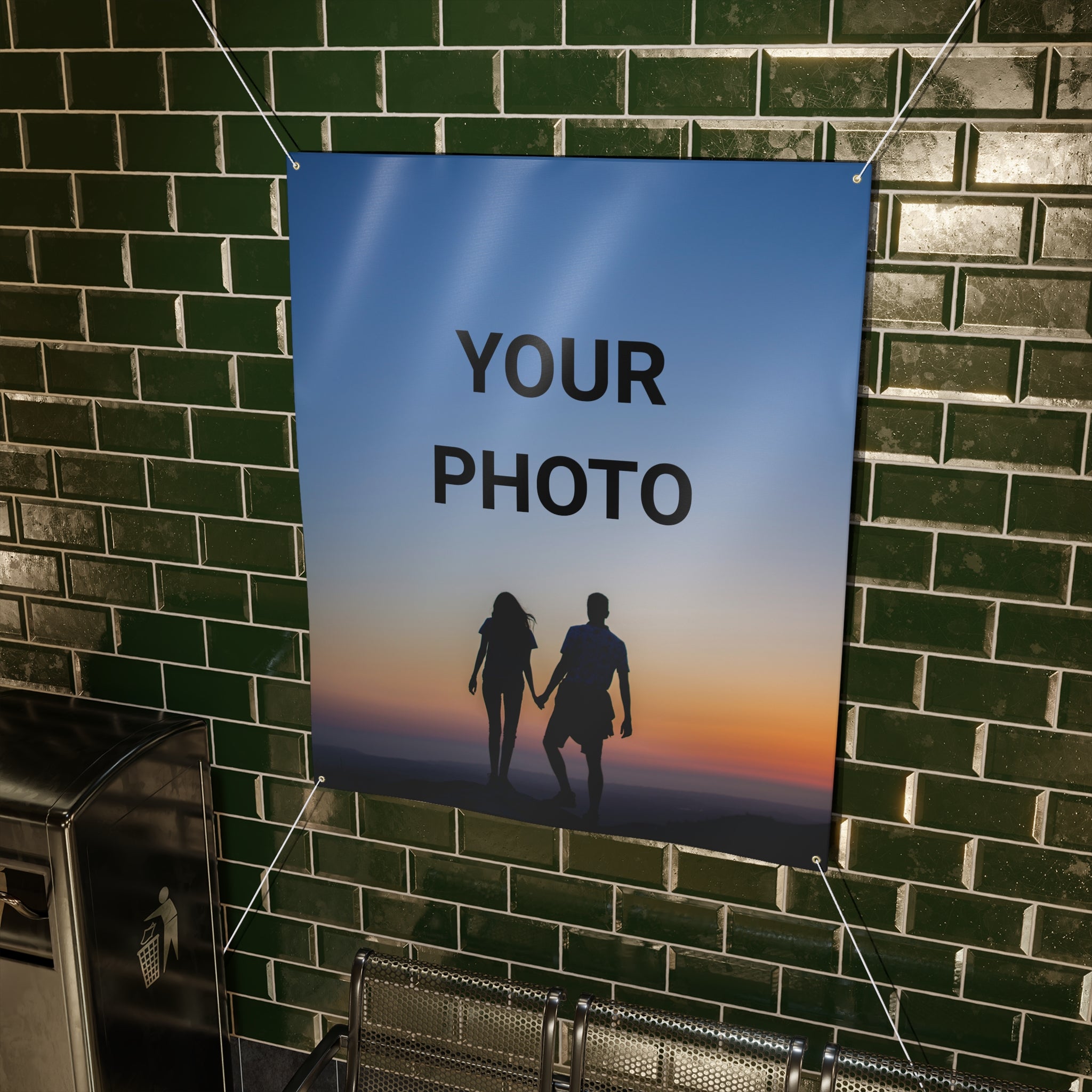 Custom Matte Banner — Personalized Outdoor/Indoor Vinyl Sign