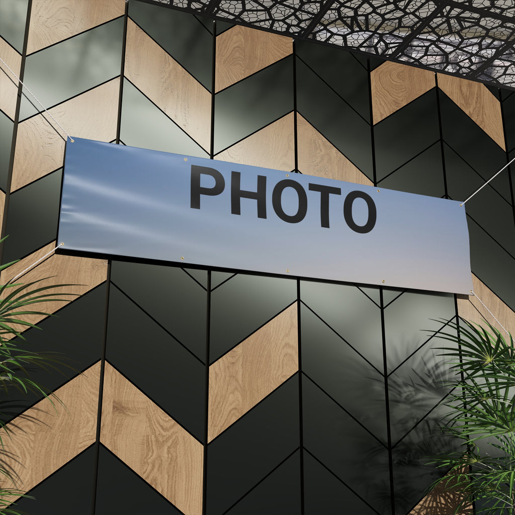 Custom Matte Banner — Personalized Outdoor/Indoor Vinyl Sign