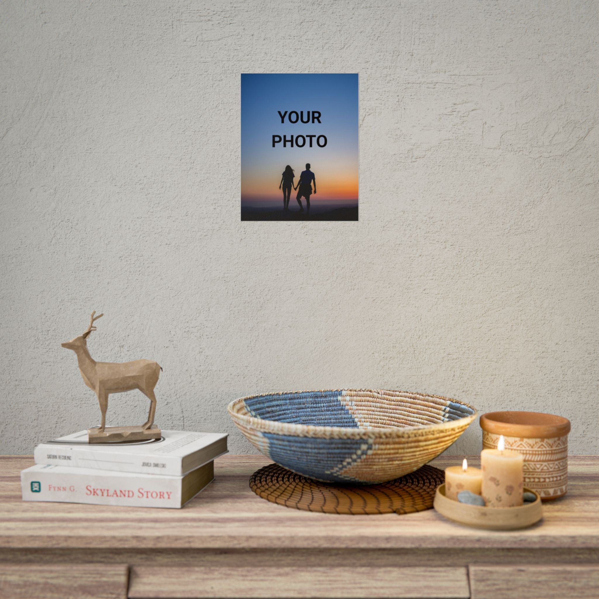 Custom Photo Poster — Rolled Print for Wall Art, Personalized Image