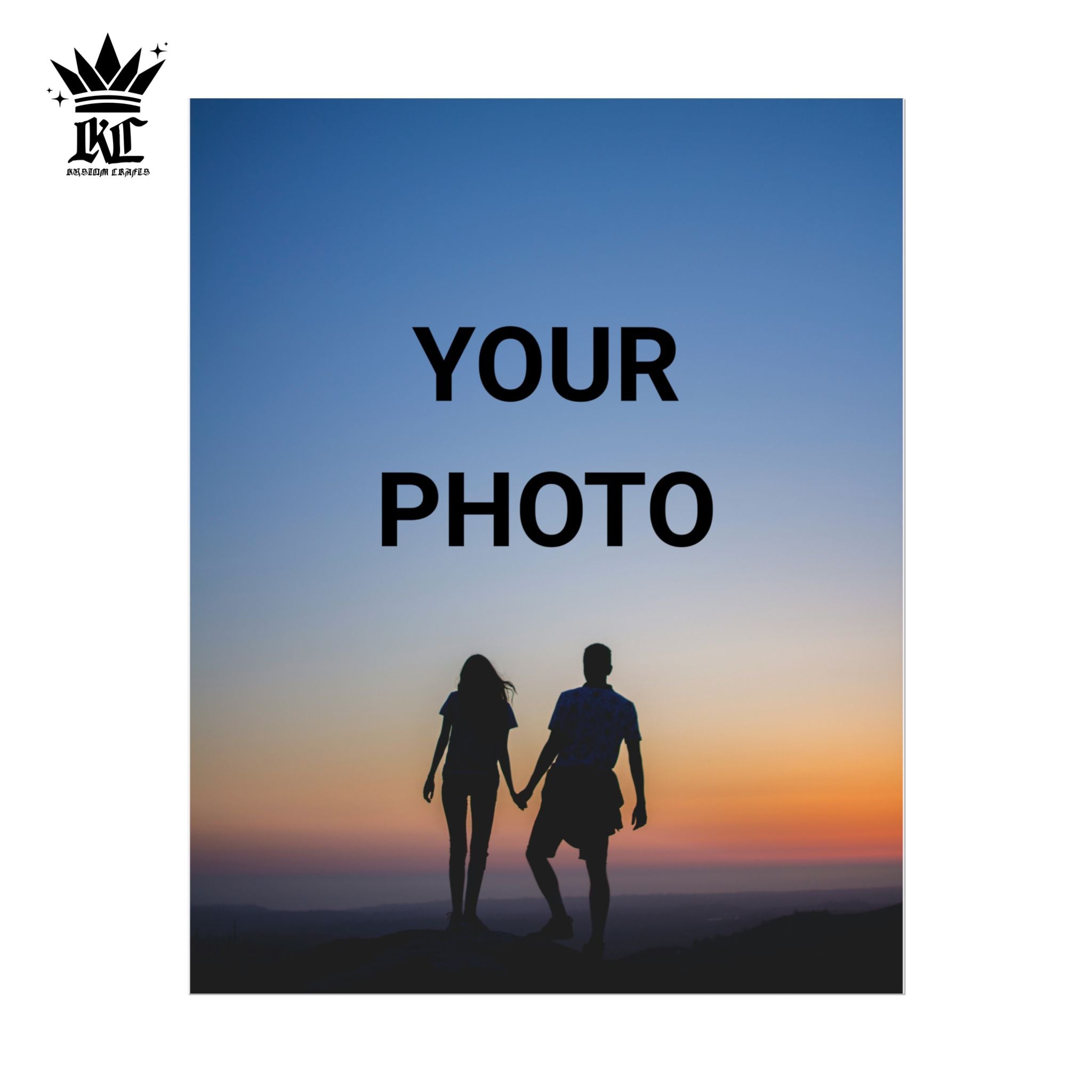 Custom Photo Poster — Rolled Print for Wall Art, Personalized Image
