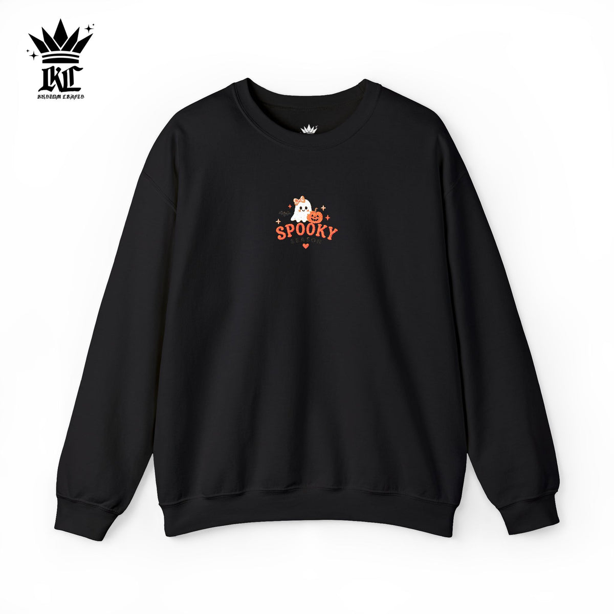 Spooky Ghost Pumpkin Crewneck