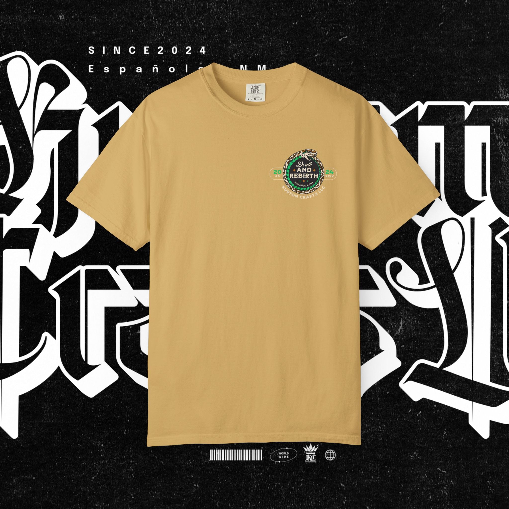 Death and Rebirth Snake Graphic Tee