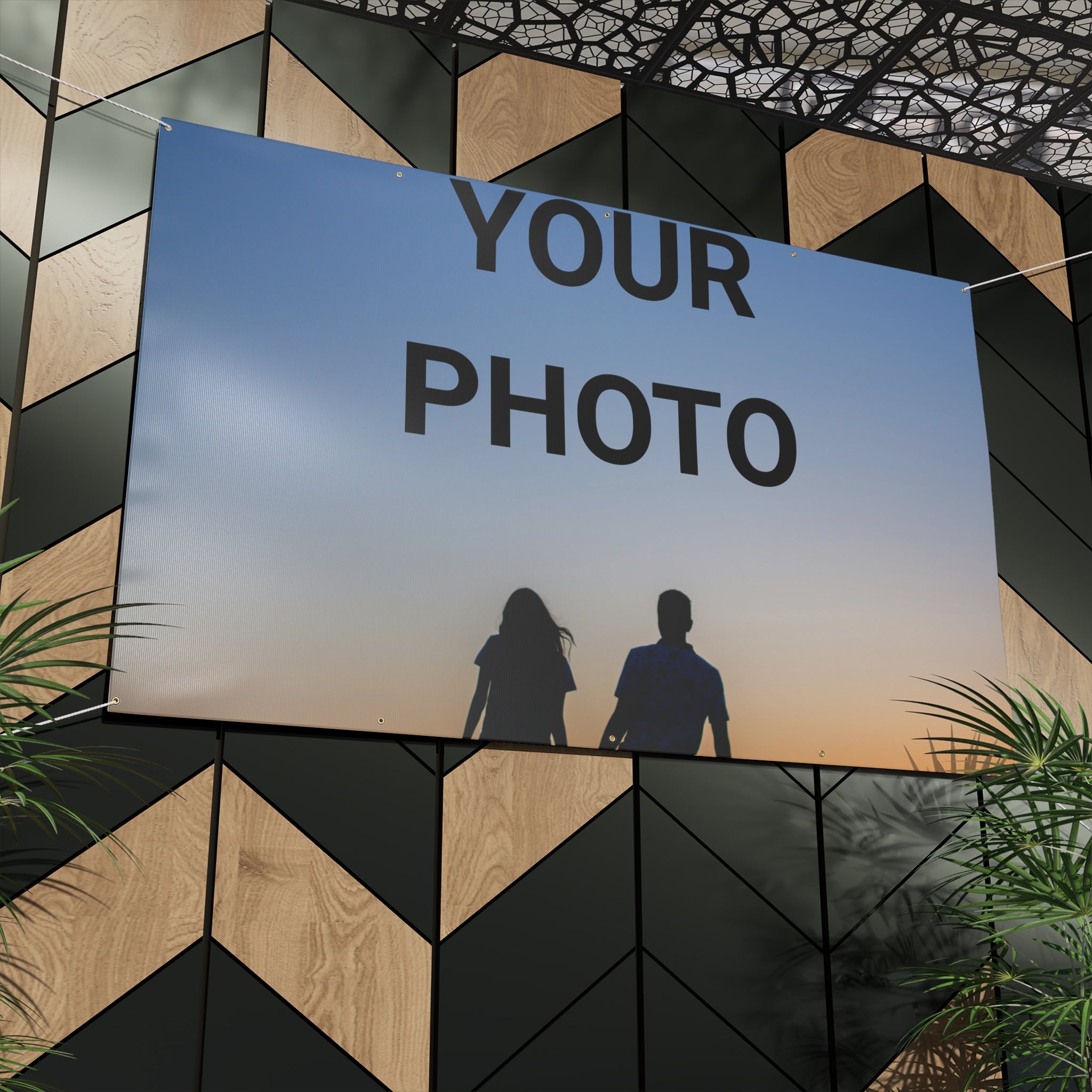 Custom Matte Banner — Personalized Outdoor/Indoor Vinyl Sign