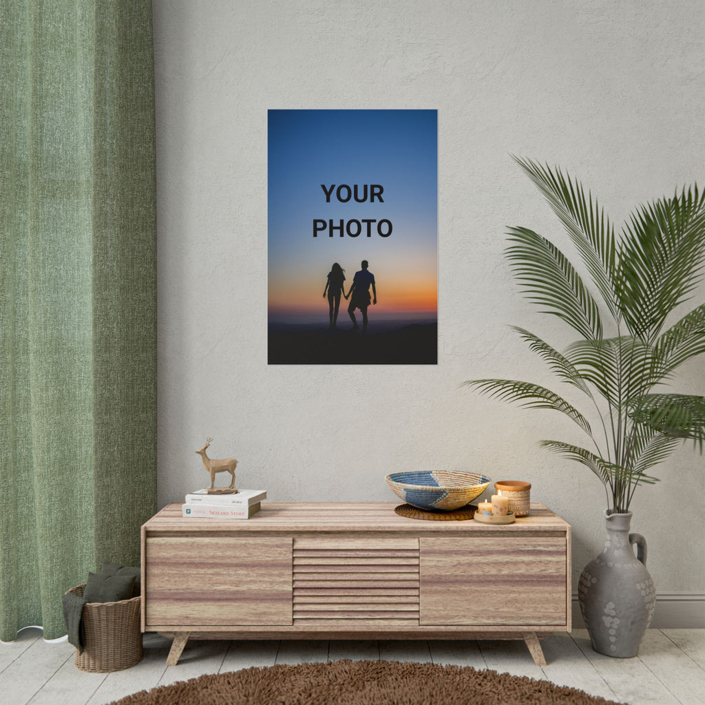 Custom Photo Poster — Rolled Print for Wall Art, Personalized Image
