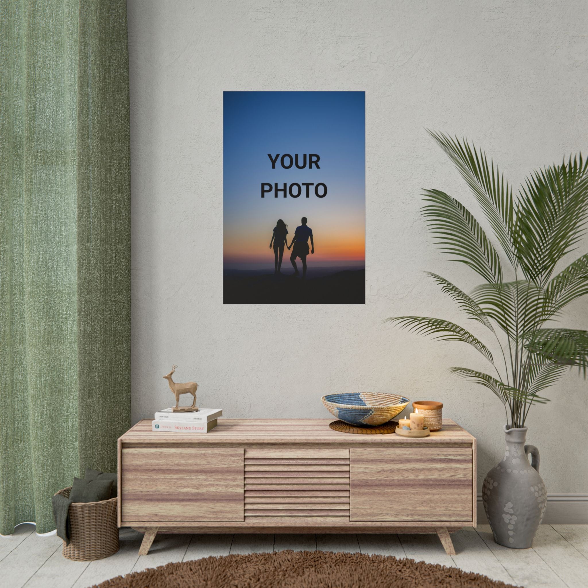 Custom Photo Poster — Rolled Print for Wall Art, Personalized Image
