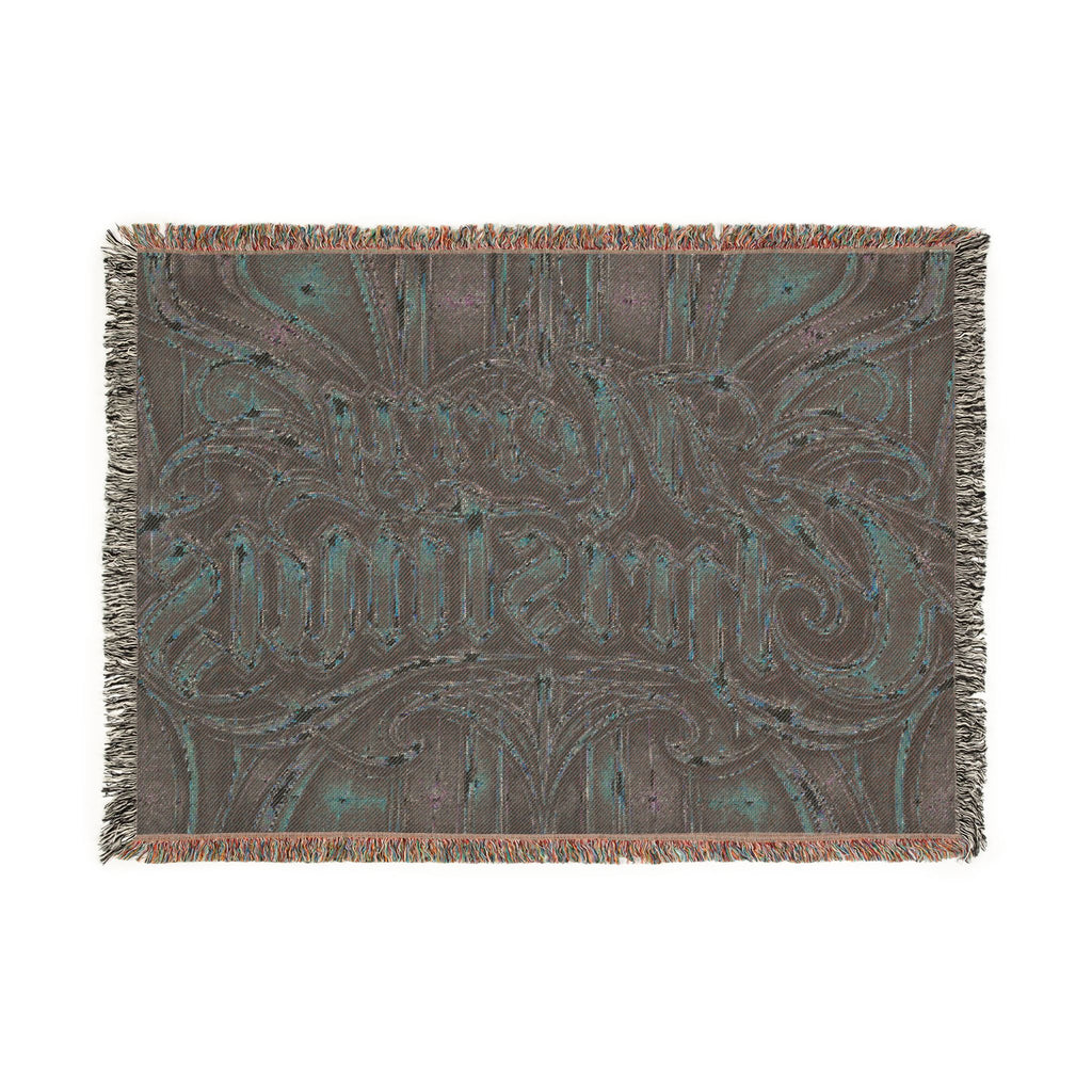 Limited Edition Merry Christmas Woven Blanket
