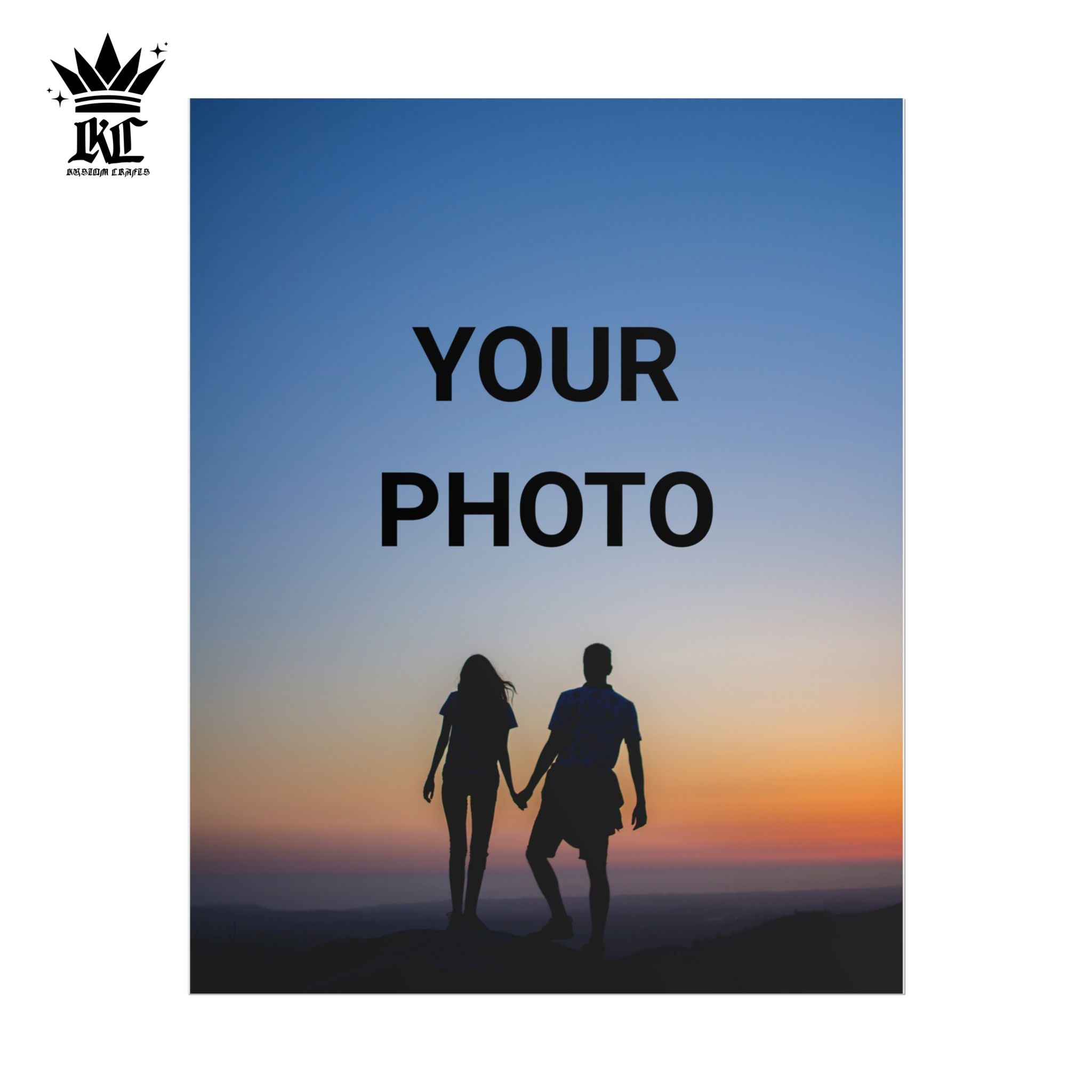 Custom Photo Poster — Rolled Print for Wall Art, Personalized Image