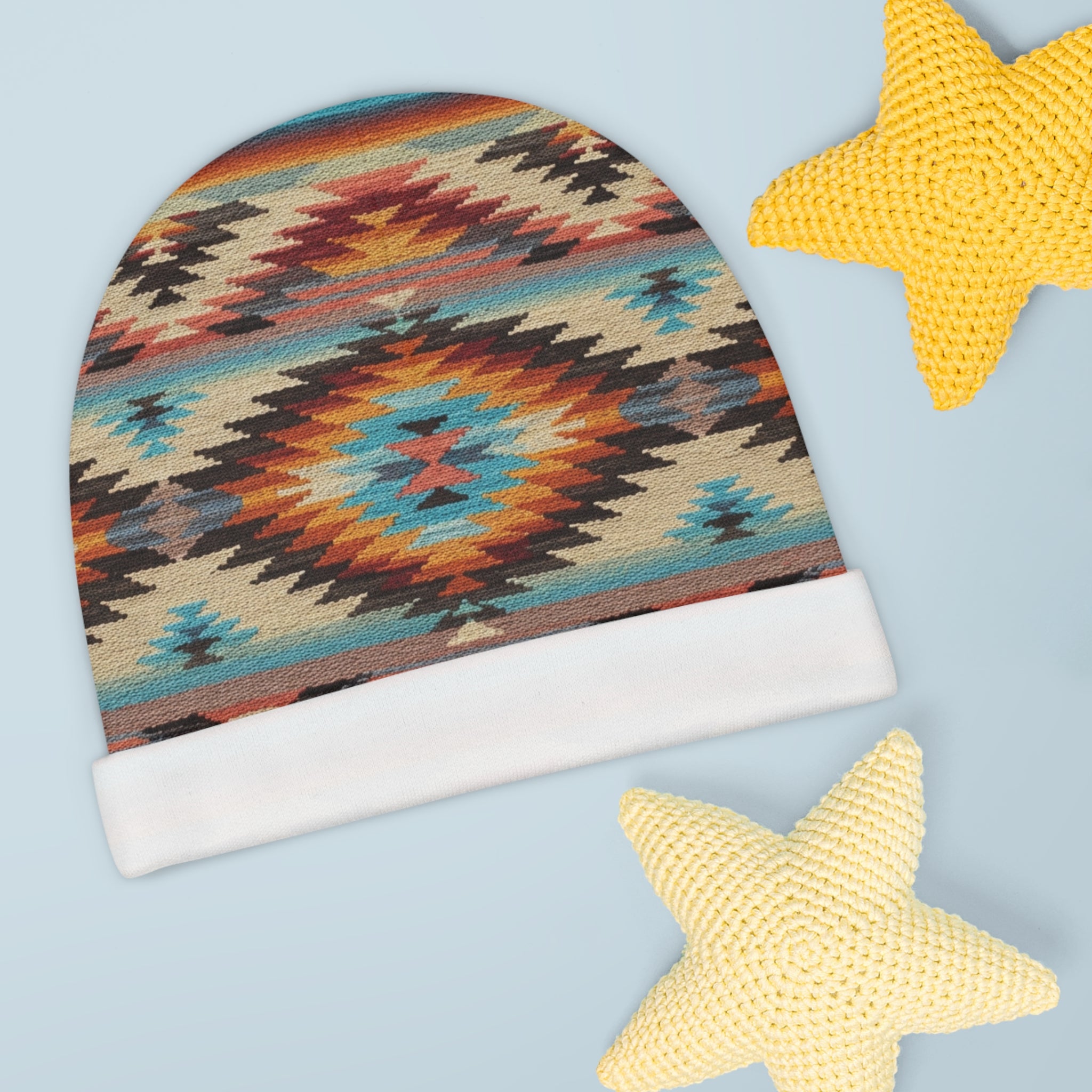 Southwestern Aztec Baby Beanie