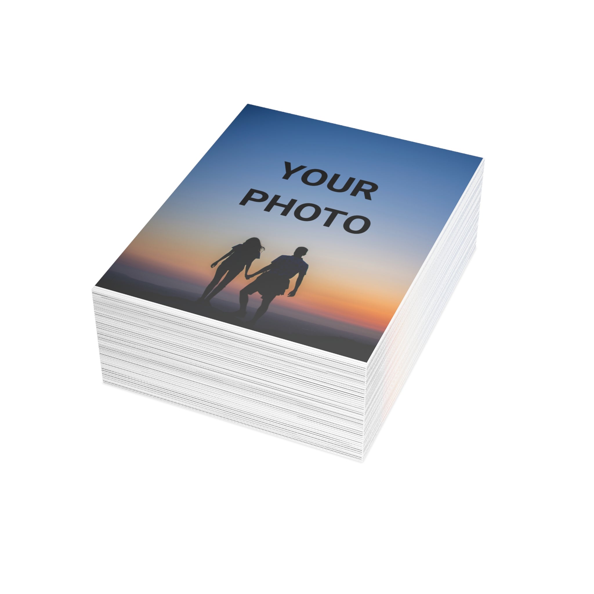 Personalized Post Cards & Invitations Set - Double-Side Decoration