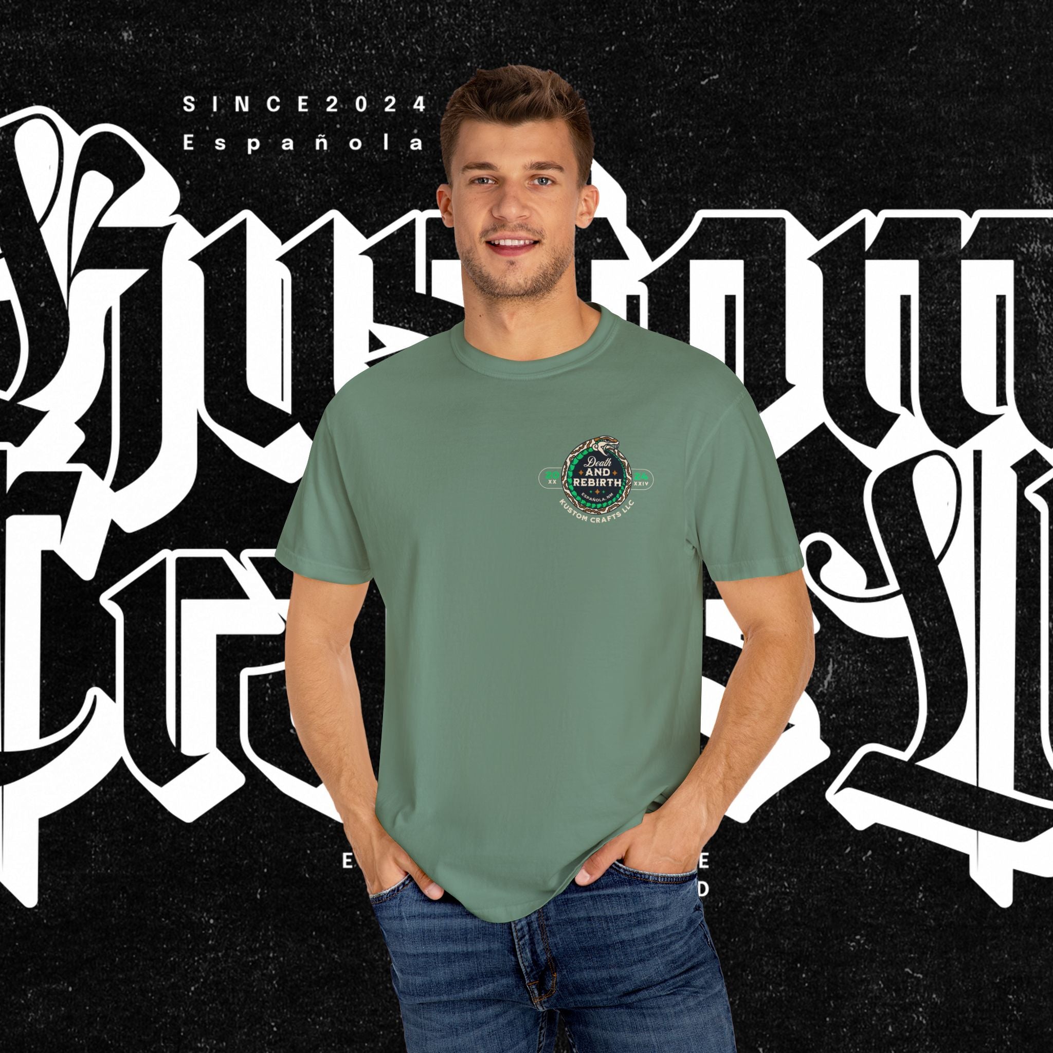 Death and Rebirth Snake Graphic Tee