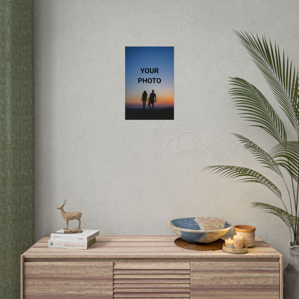 Custom Photo Poster — Rolled Print for Wall Art, Personalized Image