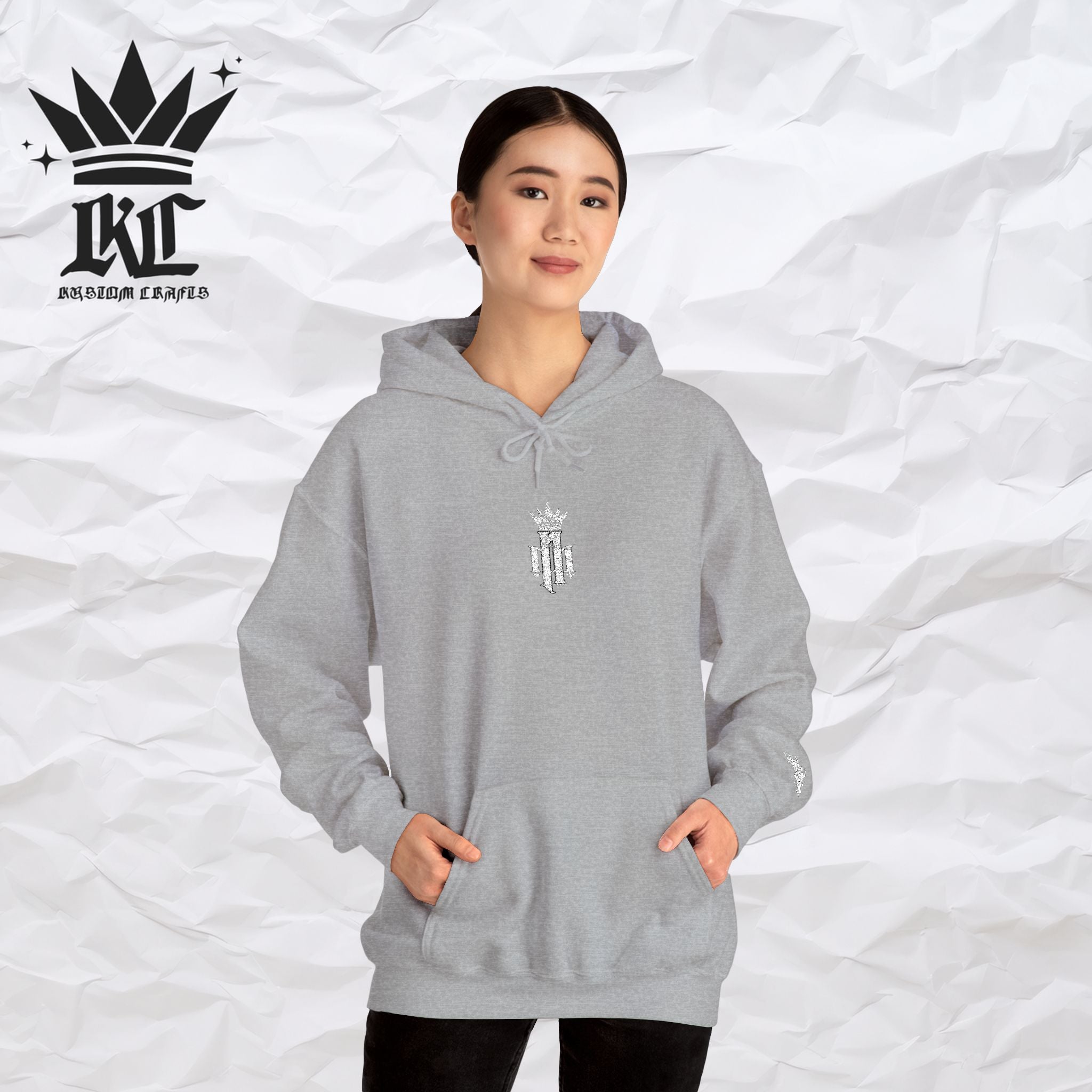 NM Monogram - Embroidered Hoodie