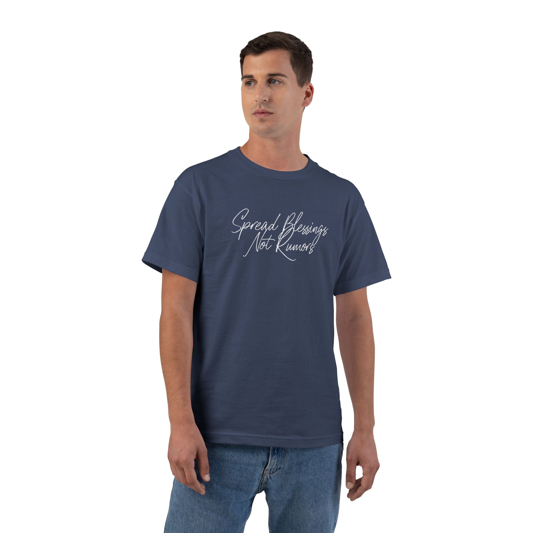 Spread Blessings Not Rumors - Script Tee