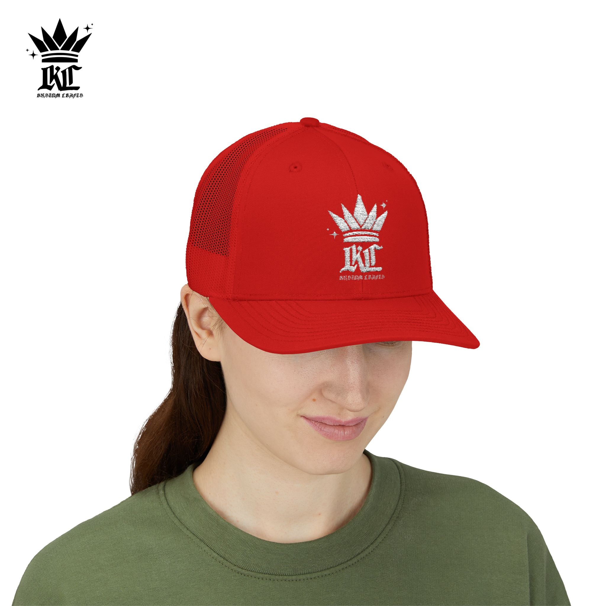 Personalized Logo Embroidered Trucker Cap