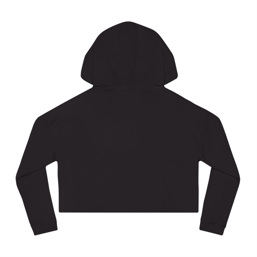 Zia Sun, Cow Print - Cropped Hoodie
