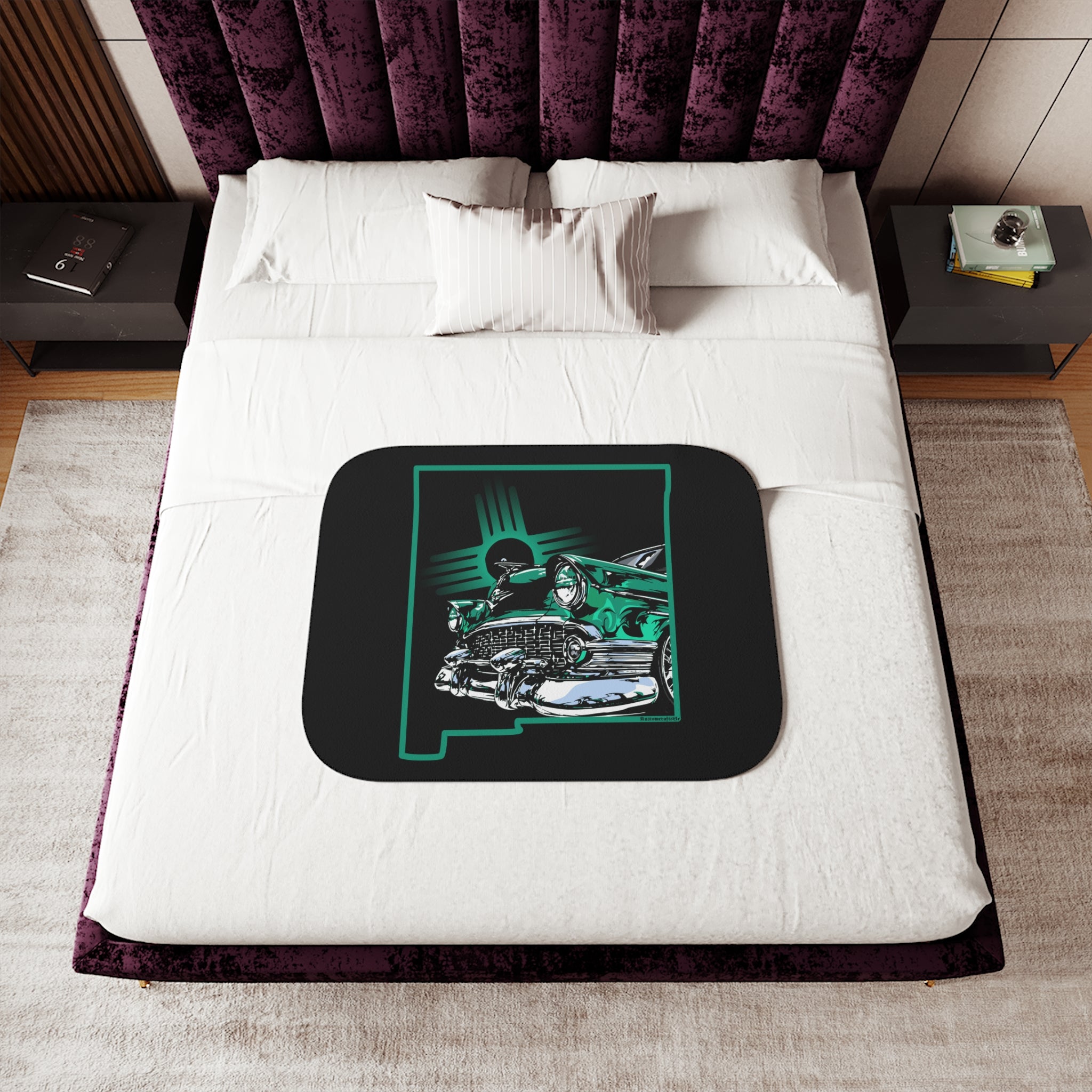 New Mexico Classic - Sherpa Blanket