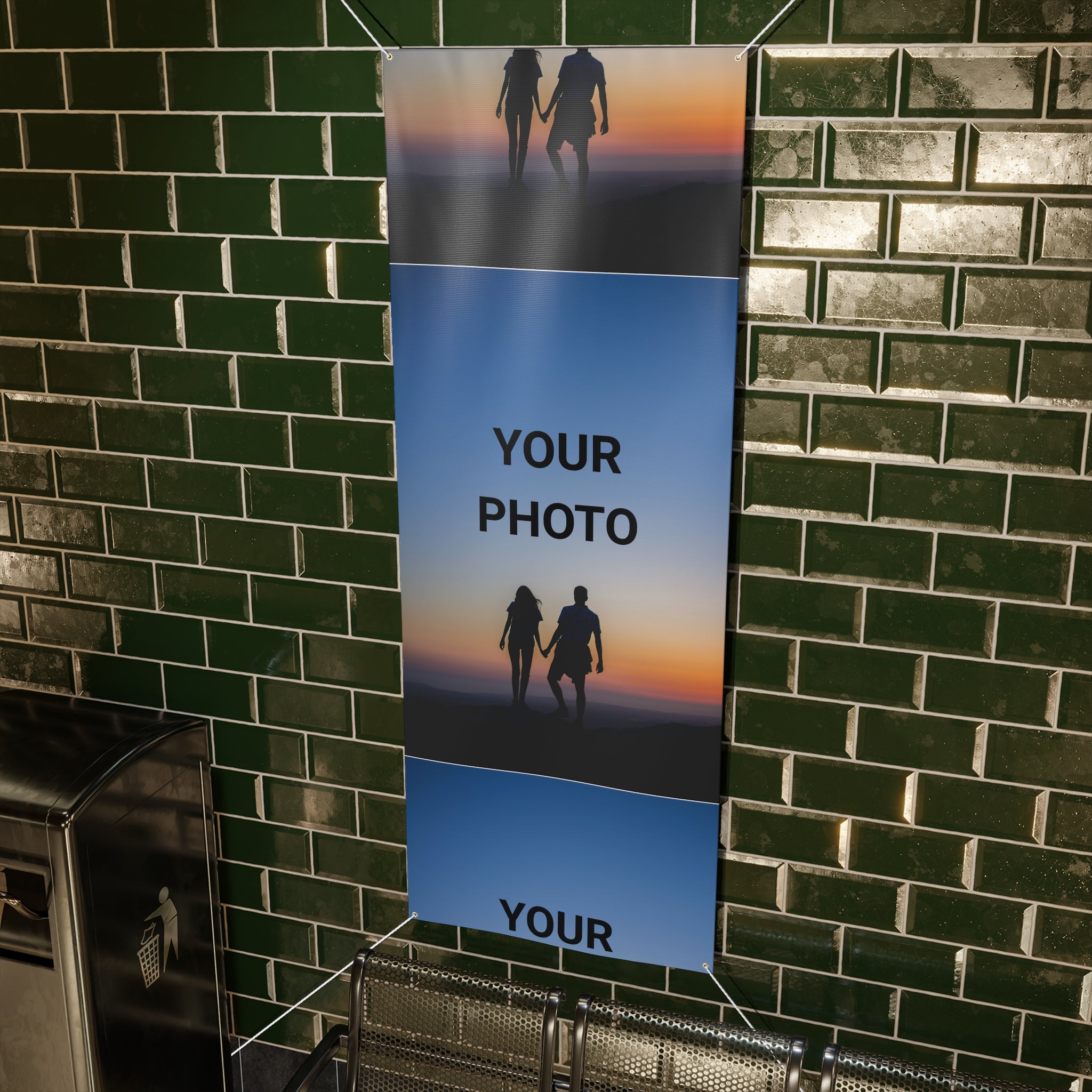 Custom Matte Banner — Personalized Outdoor/Indoor Vinyl Sign