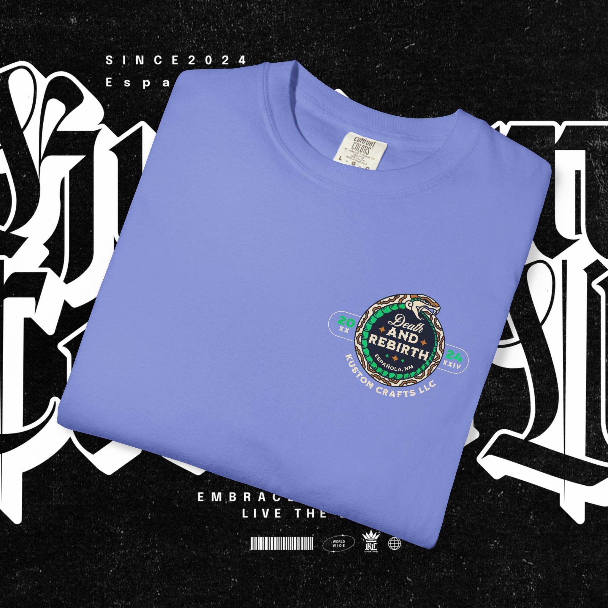Death and Rebirth Snake Graphic Tee