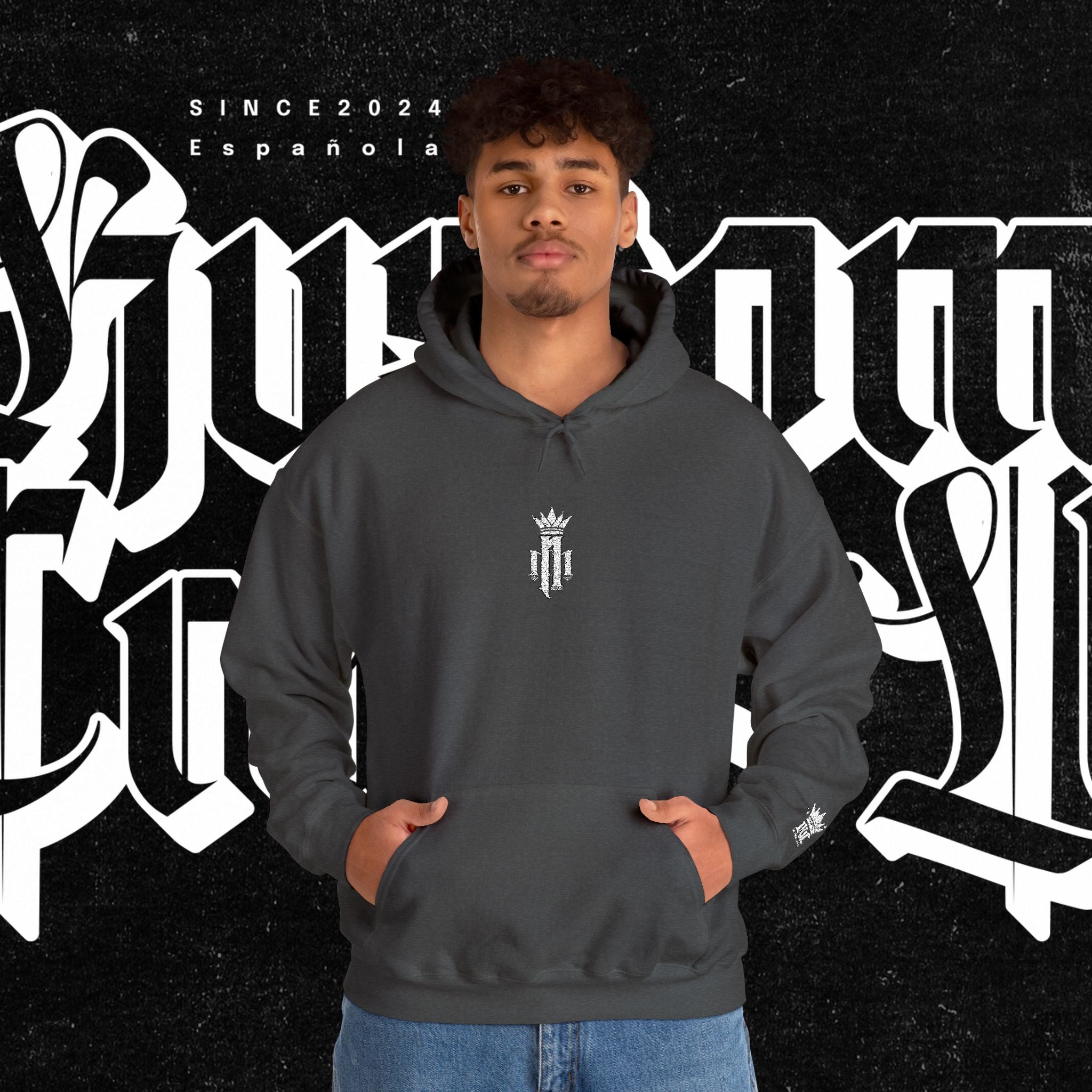 NM Monogram - Embroidered Hoodie