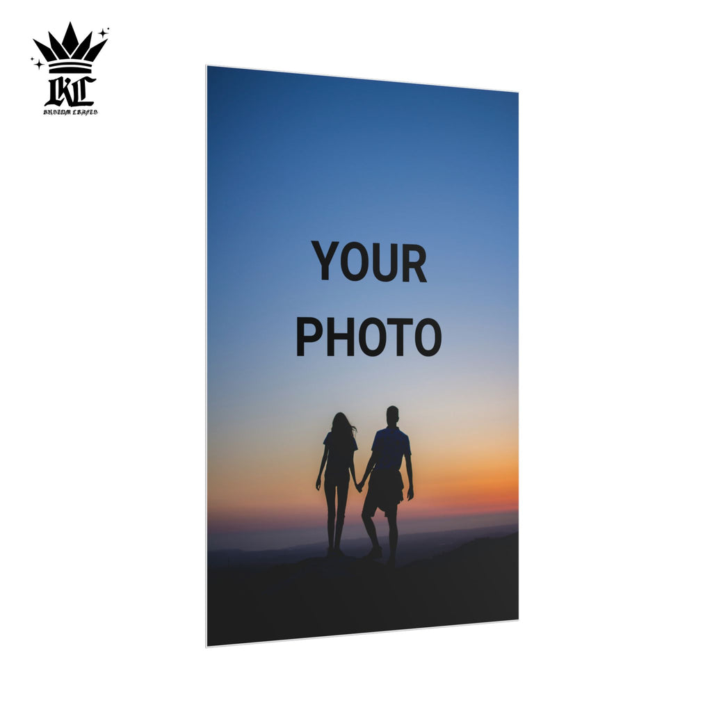 Custom Photo Poster — Rolled Print for Wall Art, Personalized Image