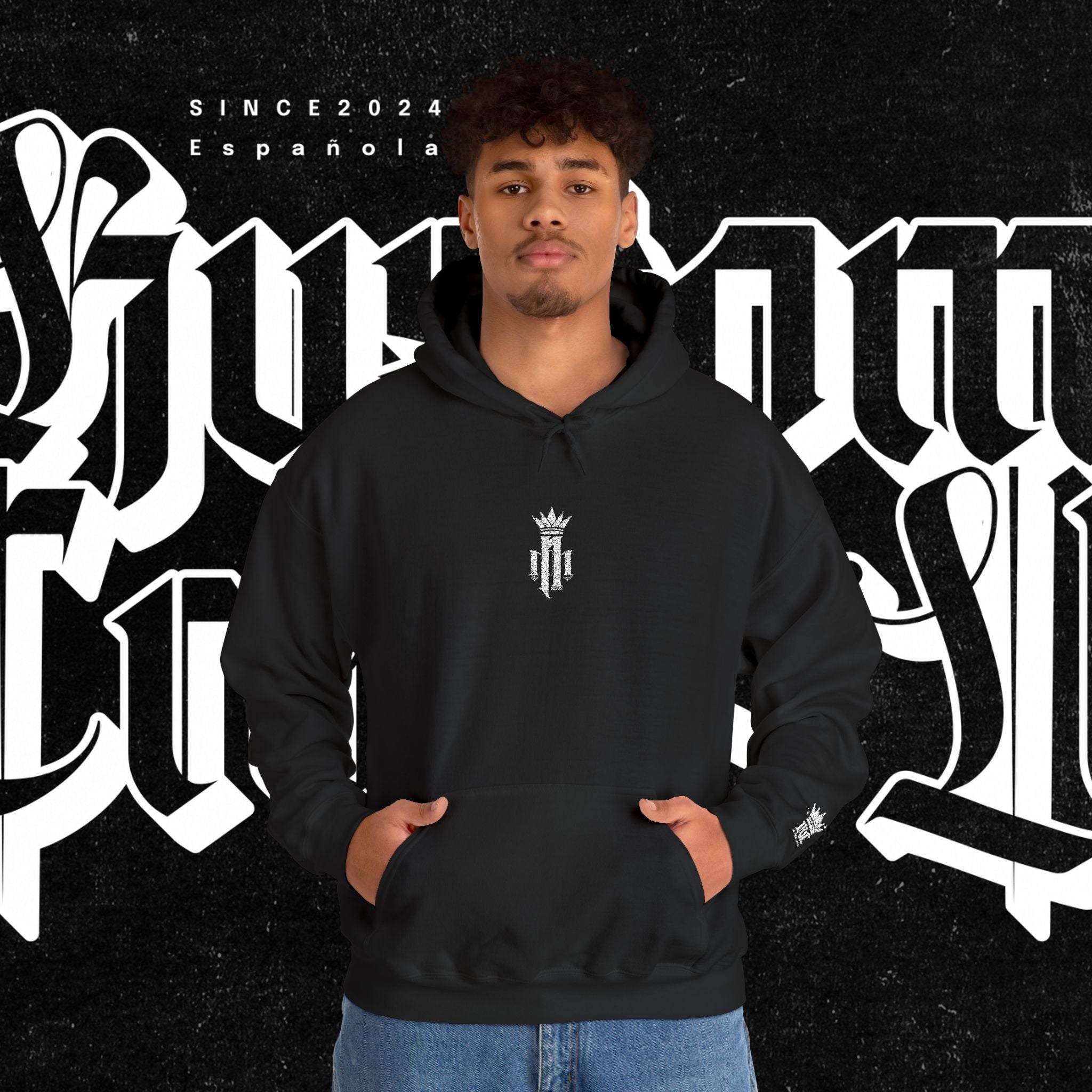 NM Monogram - Embroidered Hoodie