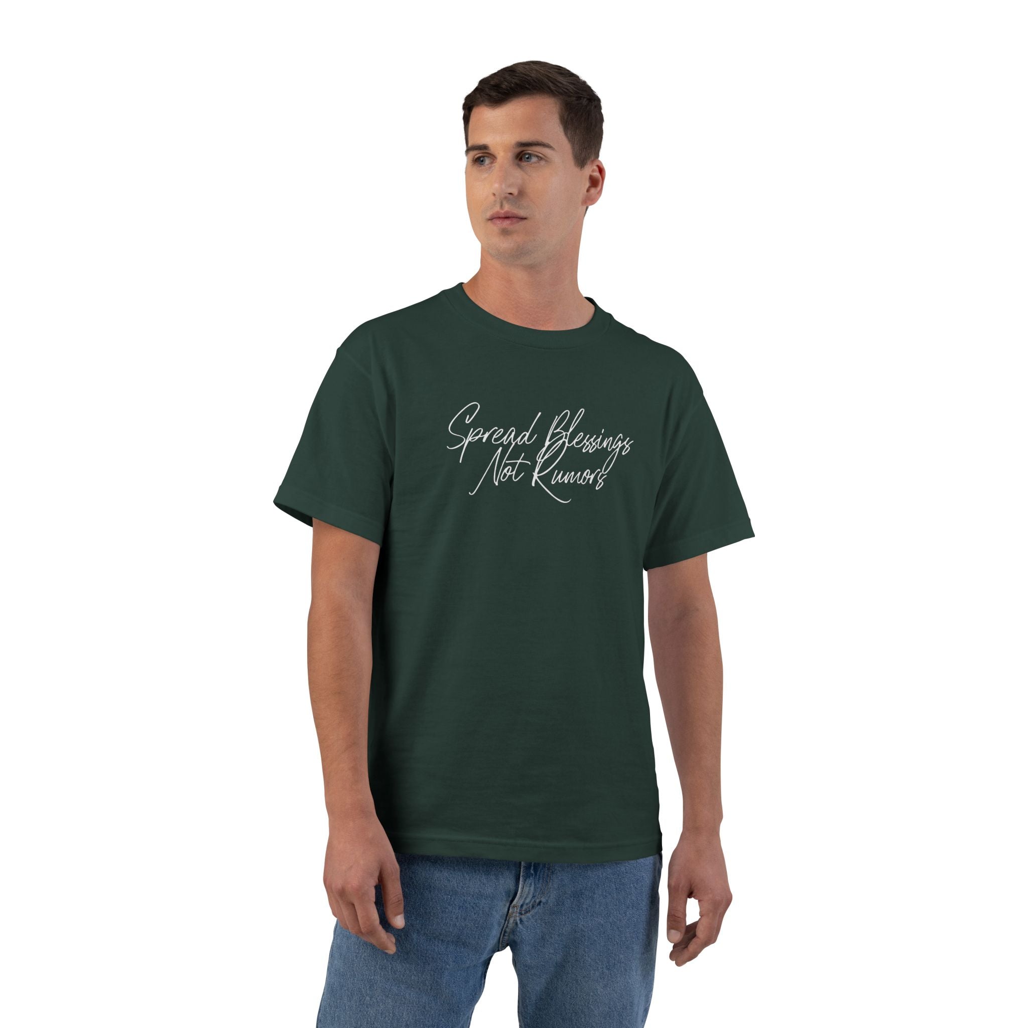 Spread Blessings Not Rumors - Script Tee
