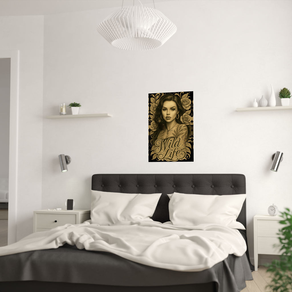 Wild Life Satin Poster
