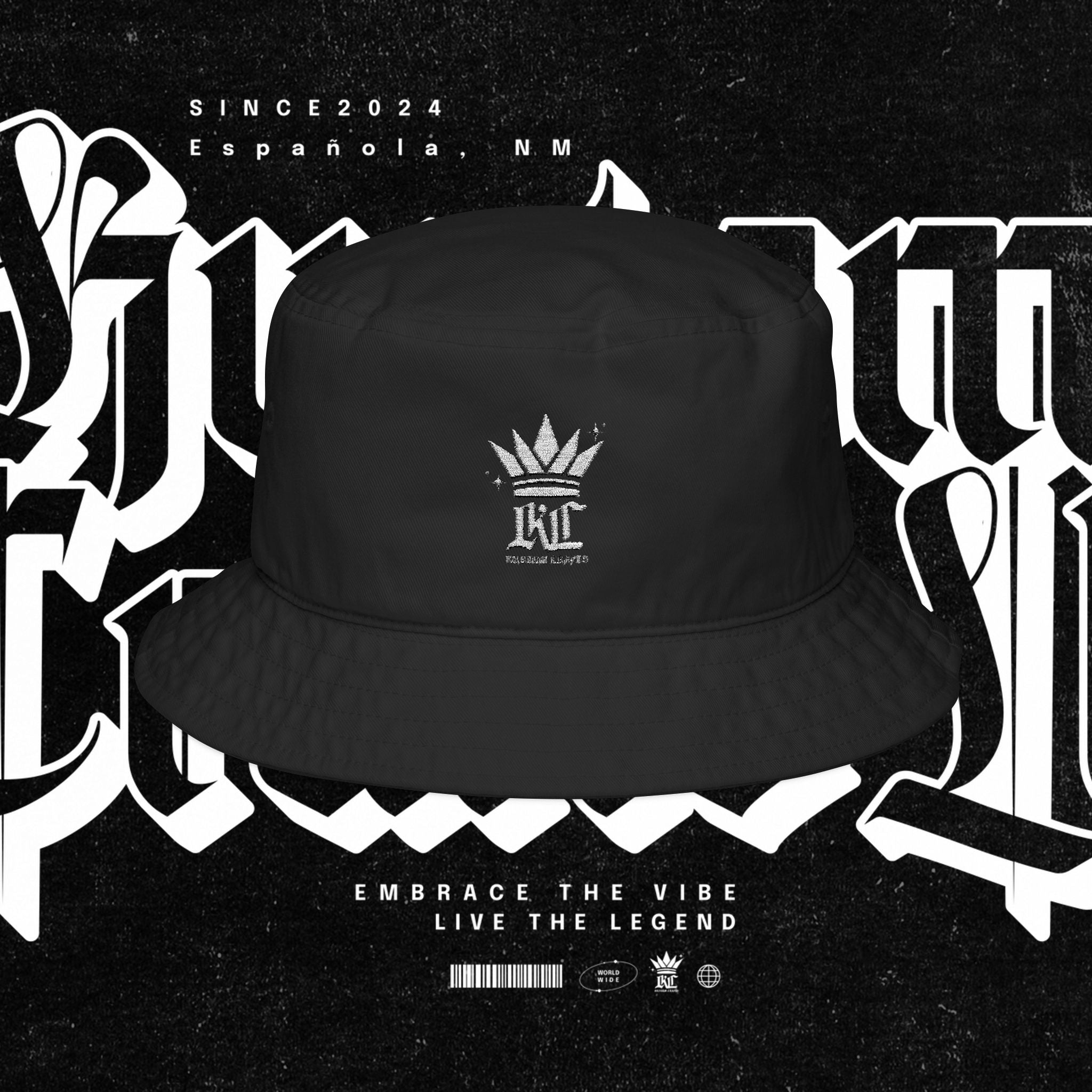 Kustom Crafts LLC - Embroidered Bucket Hat