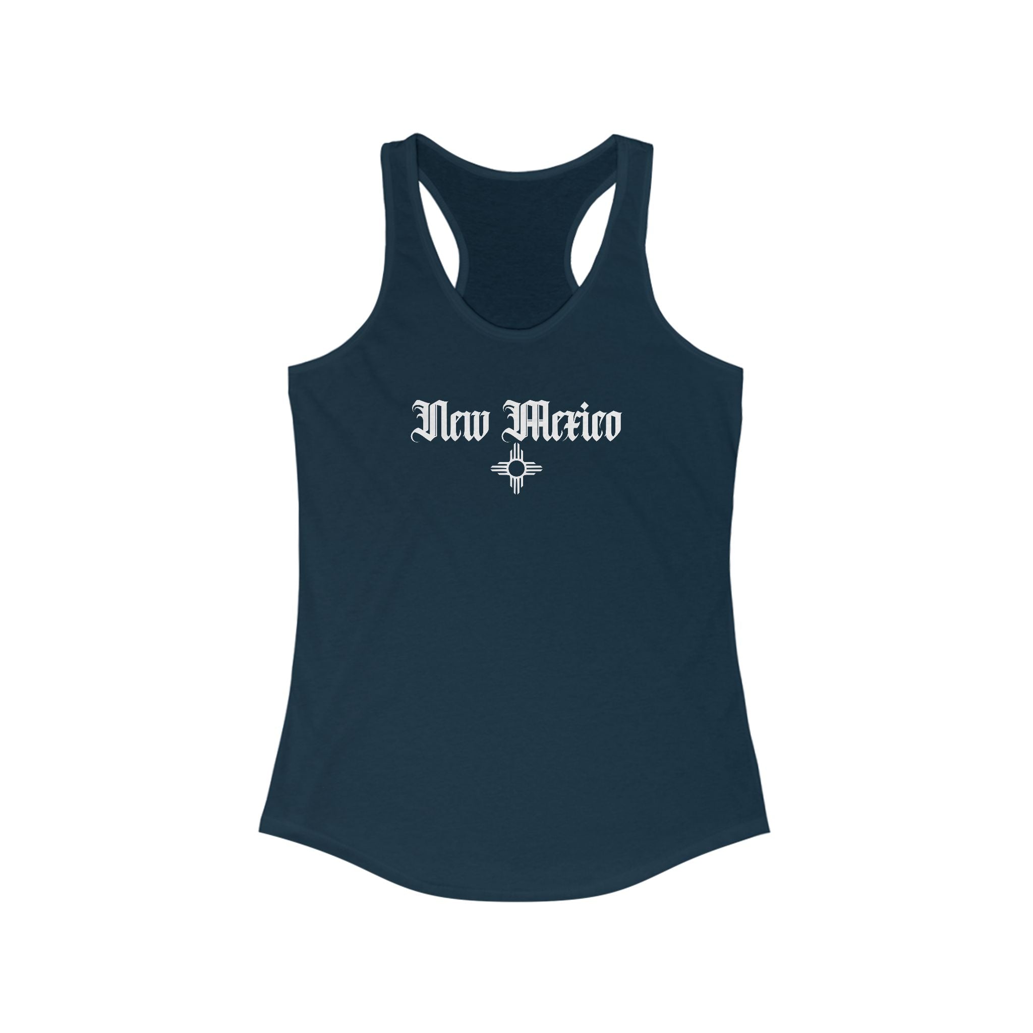 New Mexico Womens Racerback Tank Top