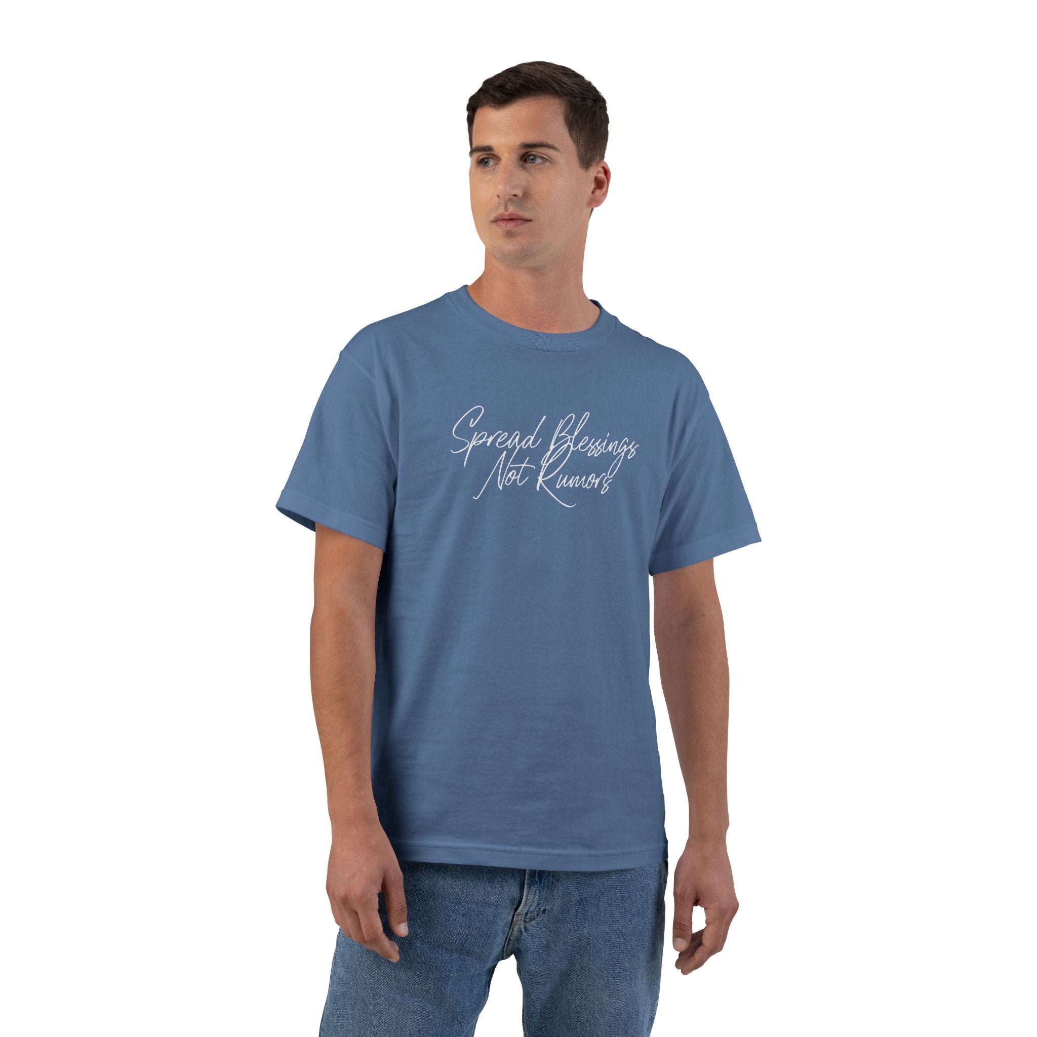 Spread Blessings Not Rumors - Script Tee