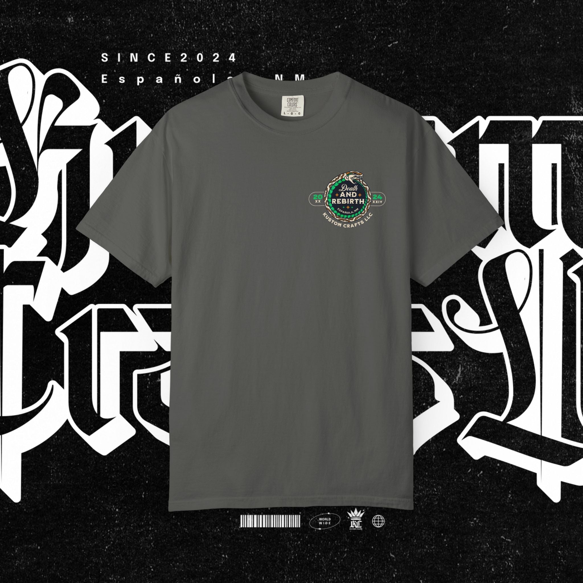 Death and Rebirth Snake Graphic Tee