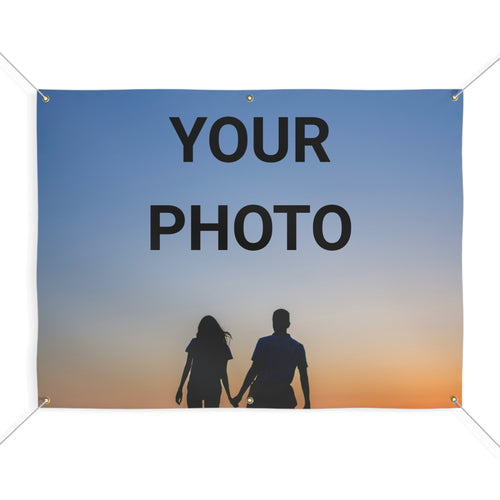 Custom Matte Banner — Personalized Outdoor/Indoor Vinyl Sign