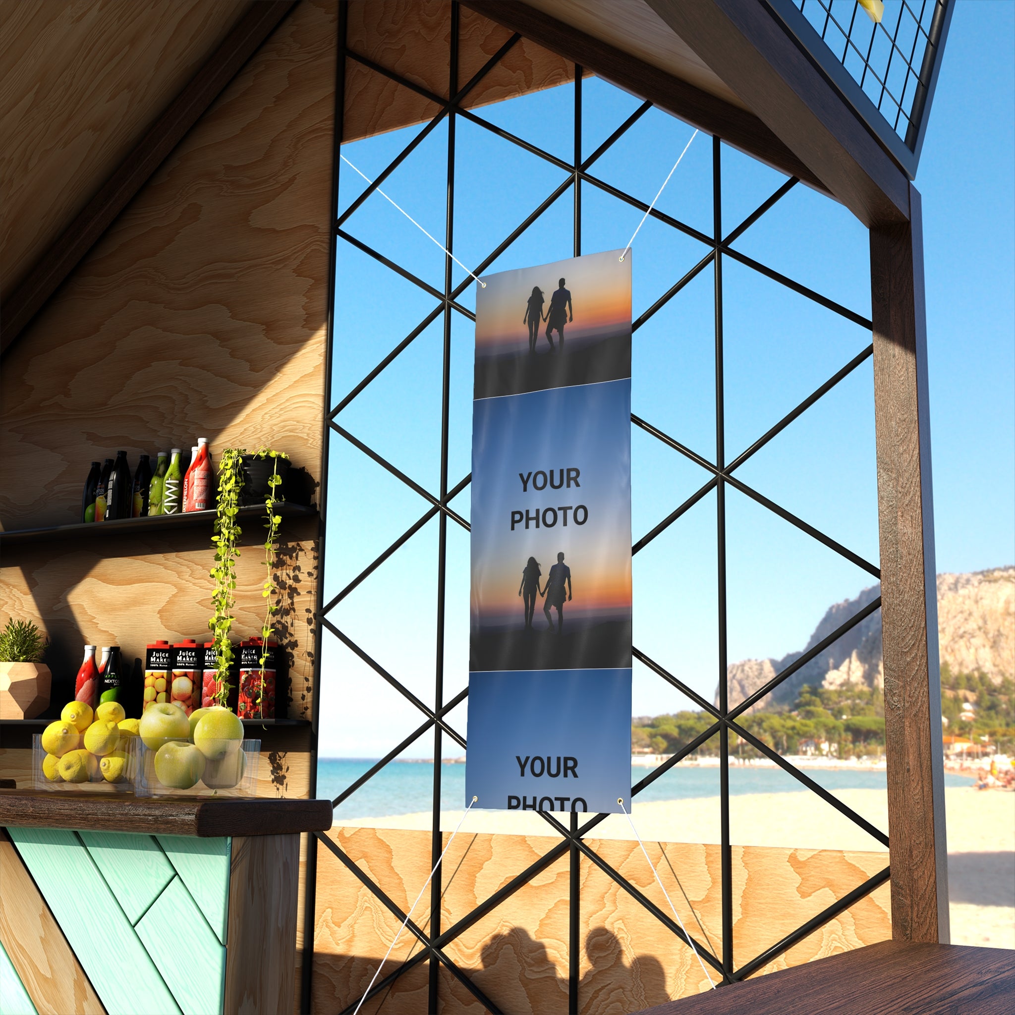 Custom Matte Banner — Personalized Outdoor/Indoor Vinyl Sign
