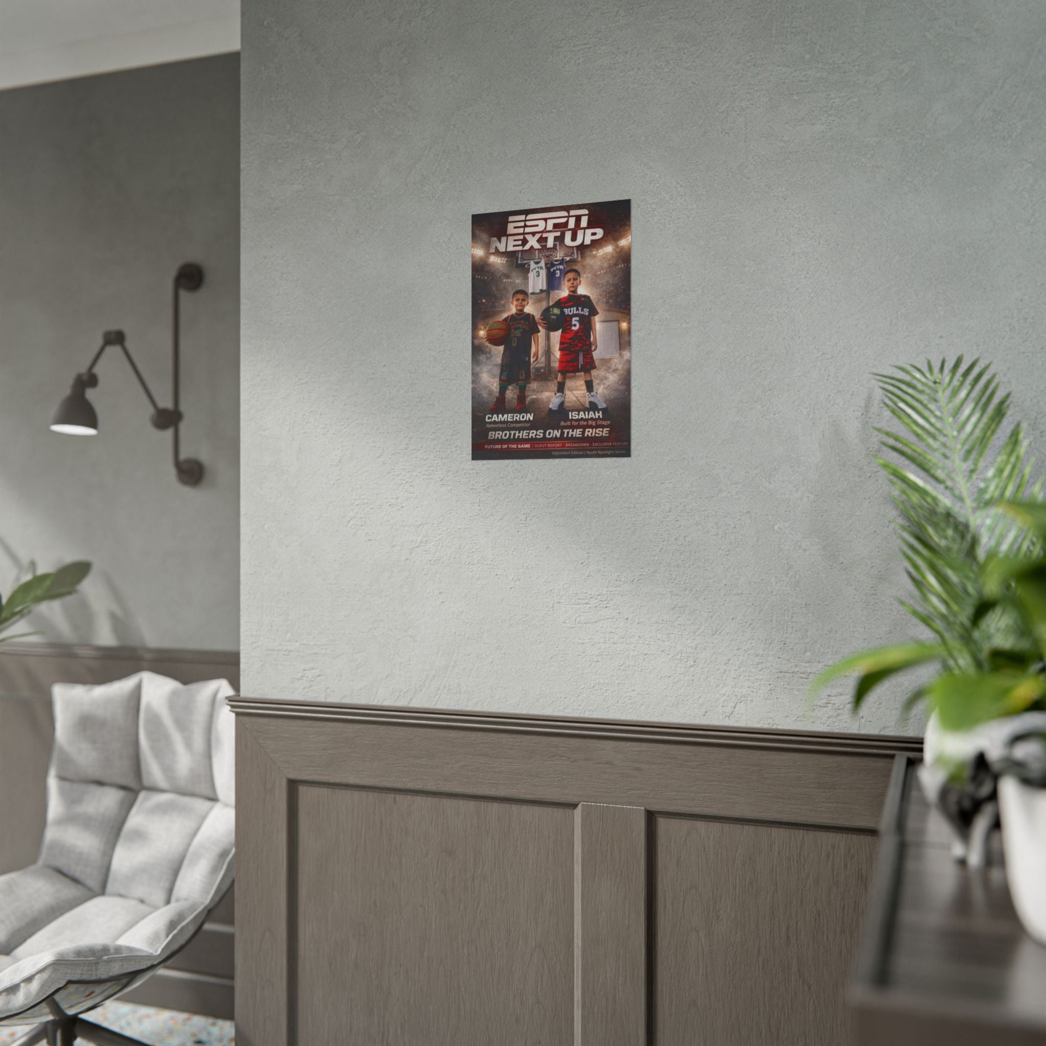 Chimyao Basketball (3) Rolled Poster — Sports Wall Art for Fans